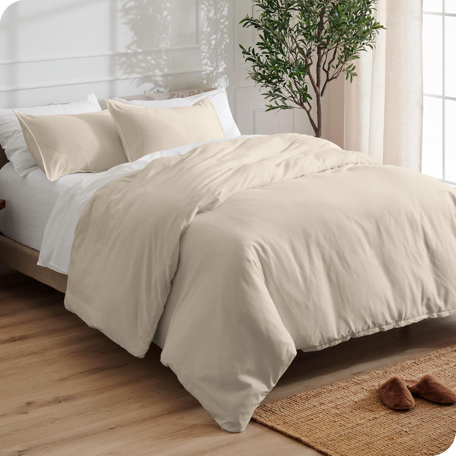 Washed Microfiber Duvet Cover Set