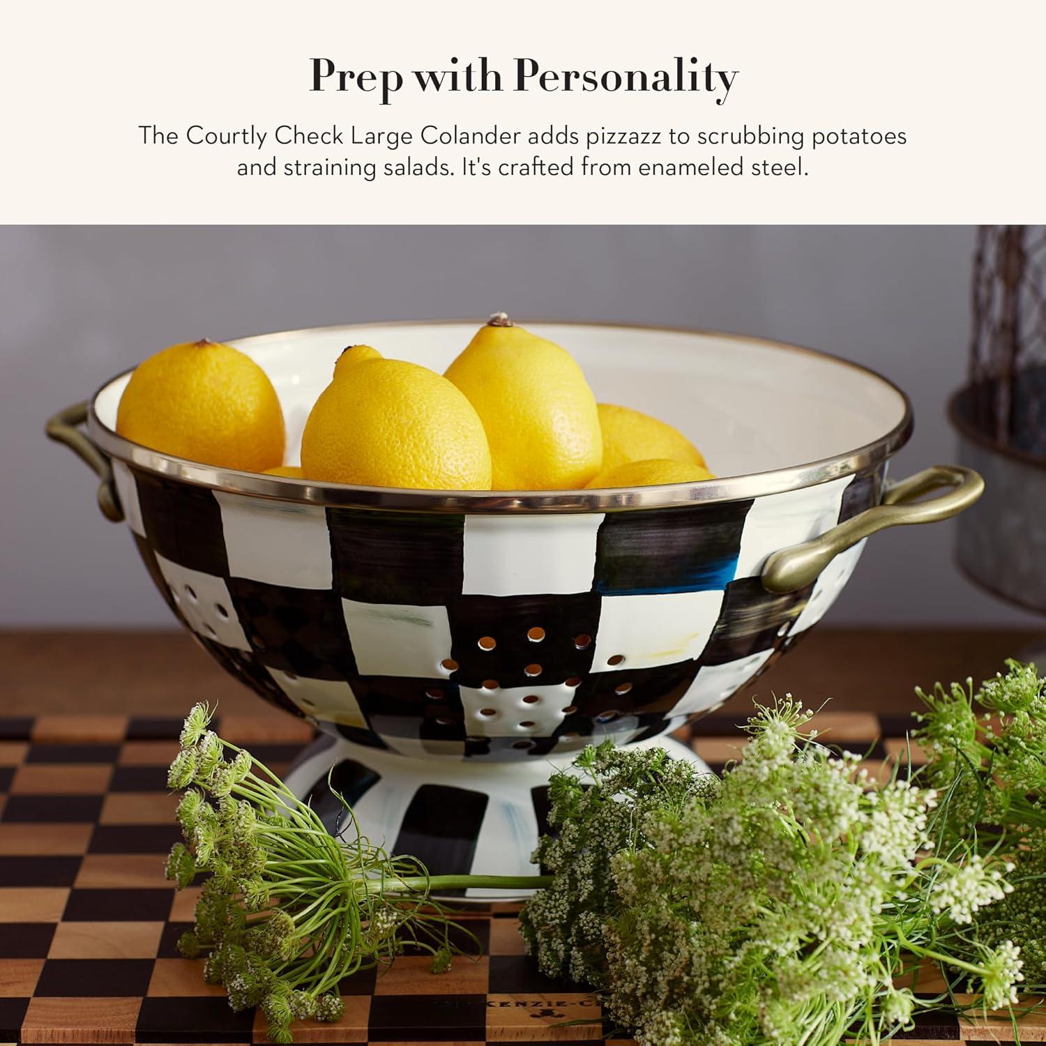 MacKenzie-Childs Large Colander