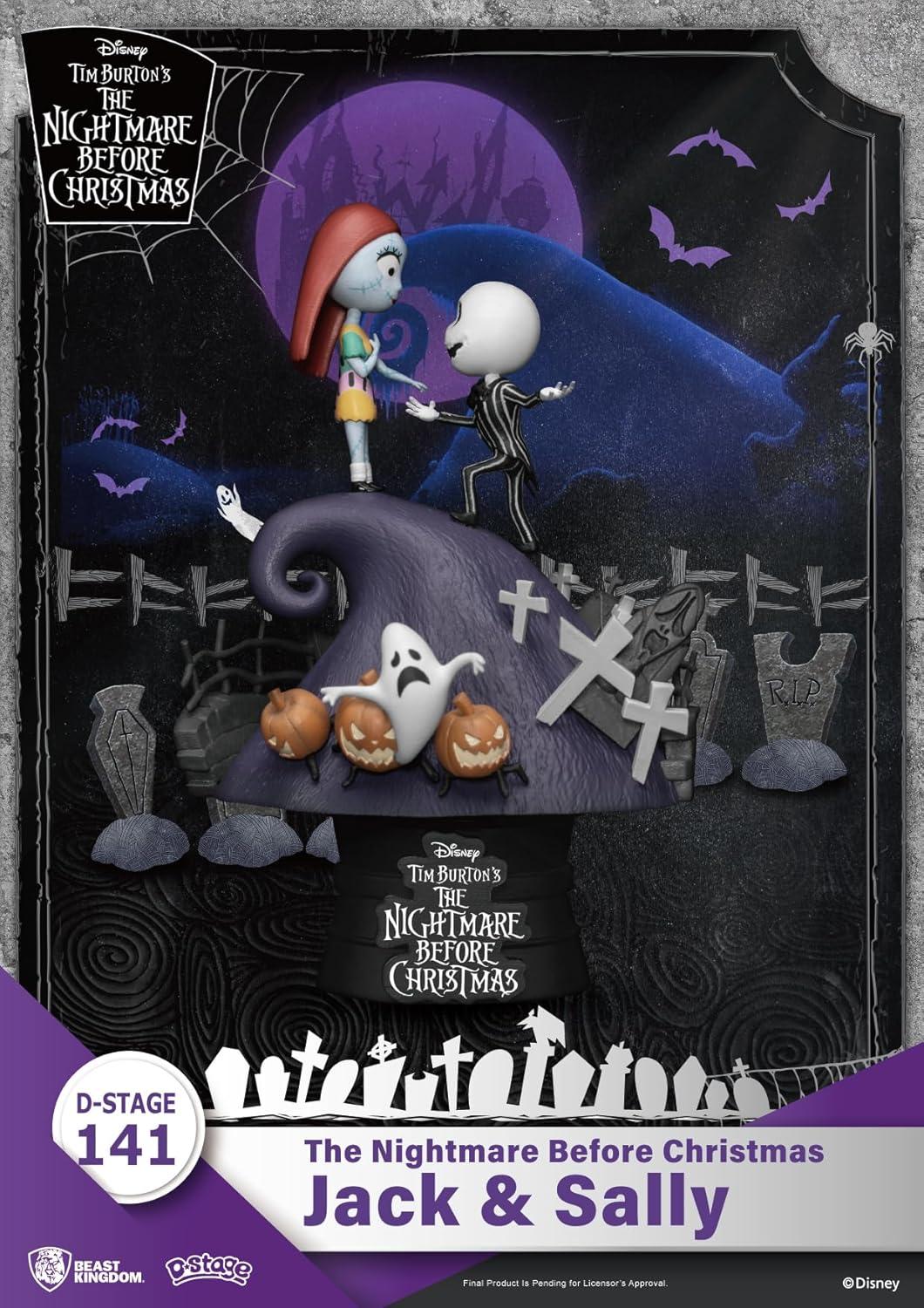 The Nightmare Before Christmas - Jack & Sally (D-Stage)