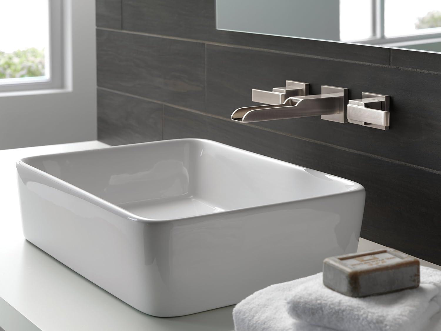 Delta Ara Wall Mounted Bathroom Faucet T3568LF-SSWL