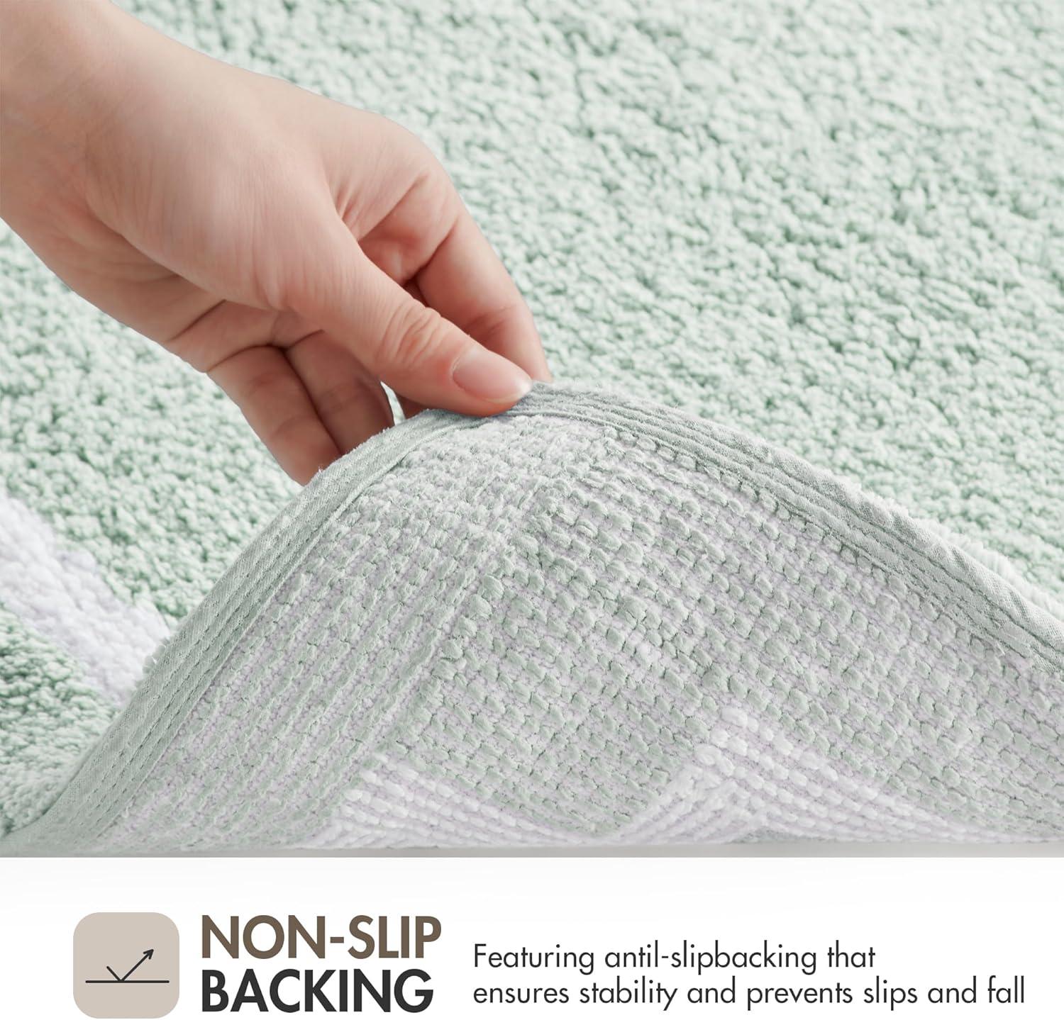 Madison Park Bittman Reversible High Pile Tufted Bath Rug