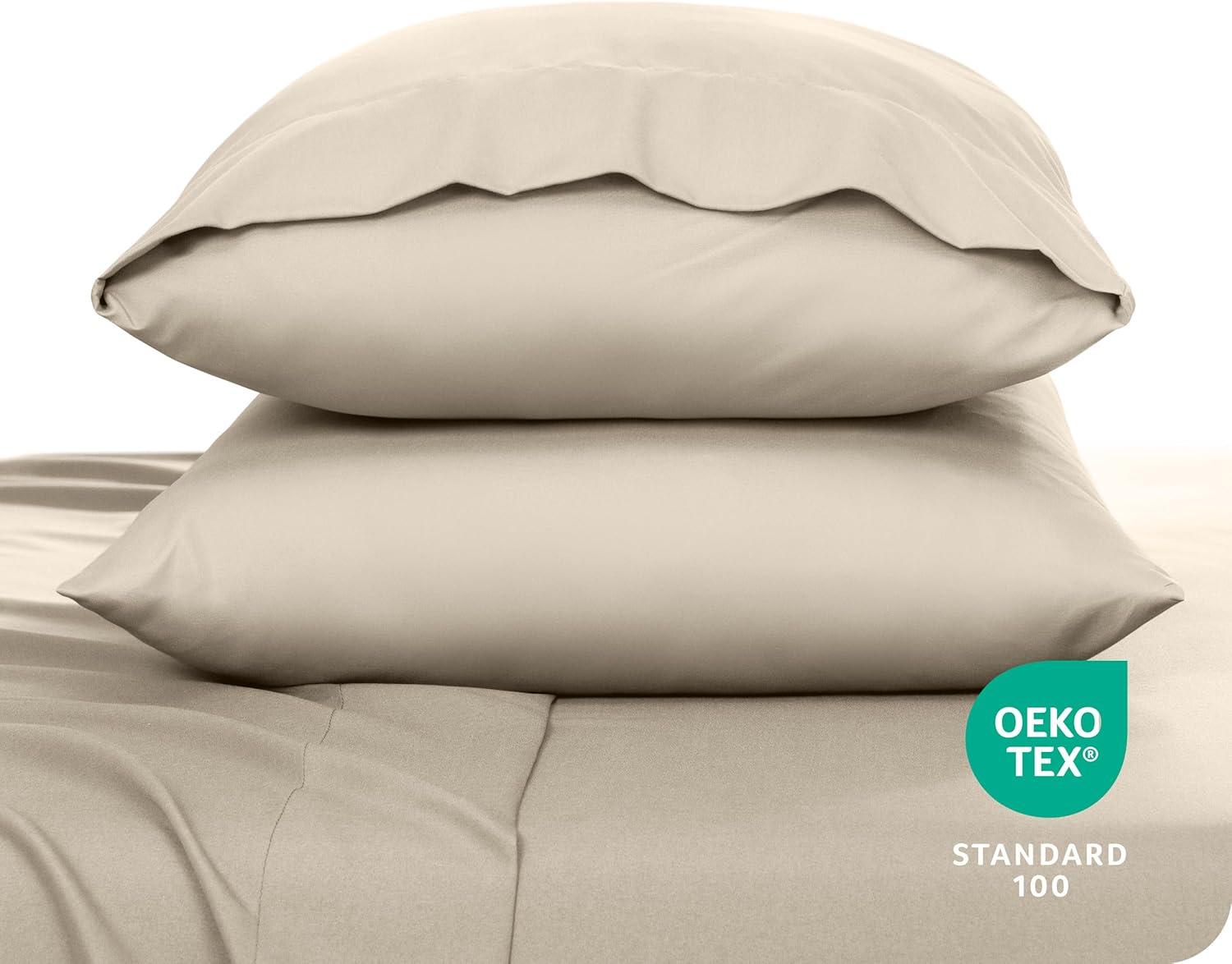 Bare Home Microfiber Pillowcase Set Envelope Closure