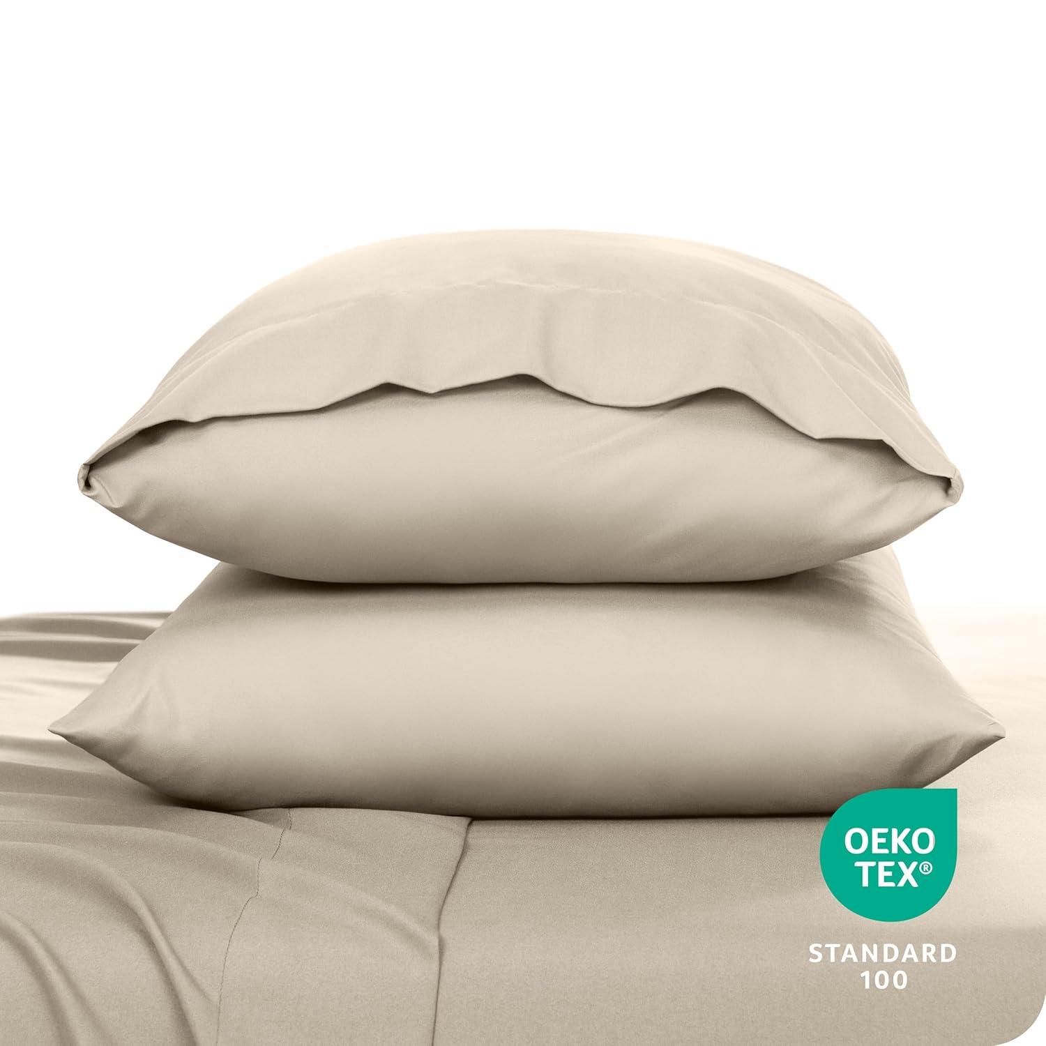 Bare Home Microfiber Pillowcase Set Envelope Closure