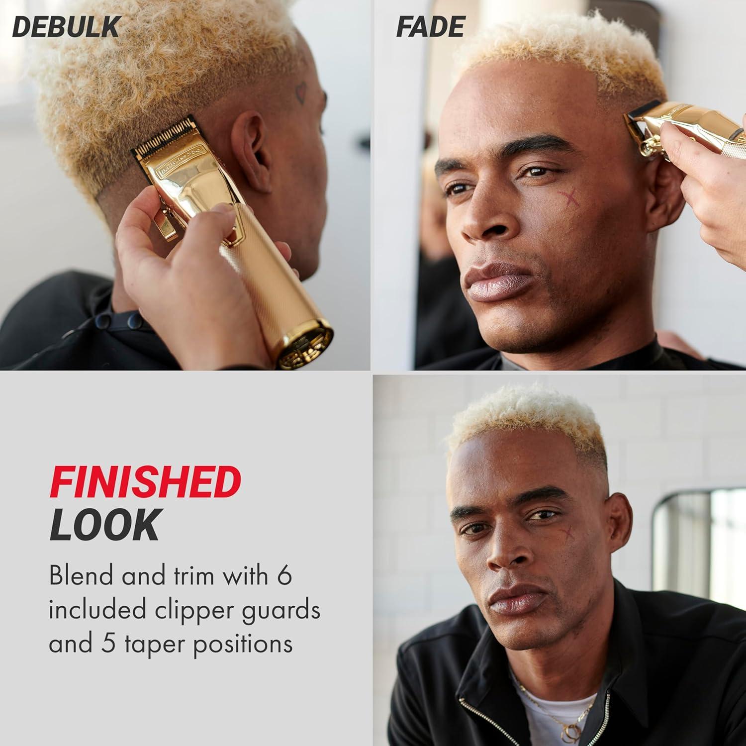 BaBylissPRO GOLDFX+ All-Metal Electric Shaver