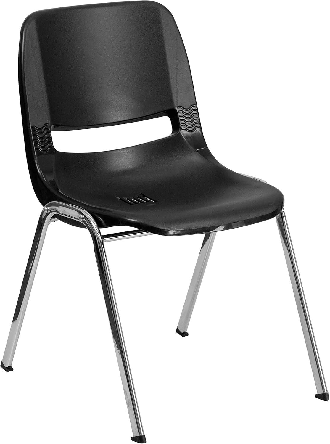 Lena 661 lb. Capacity Ergonomic Shell Stack Chair