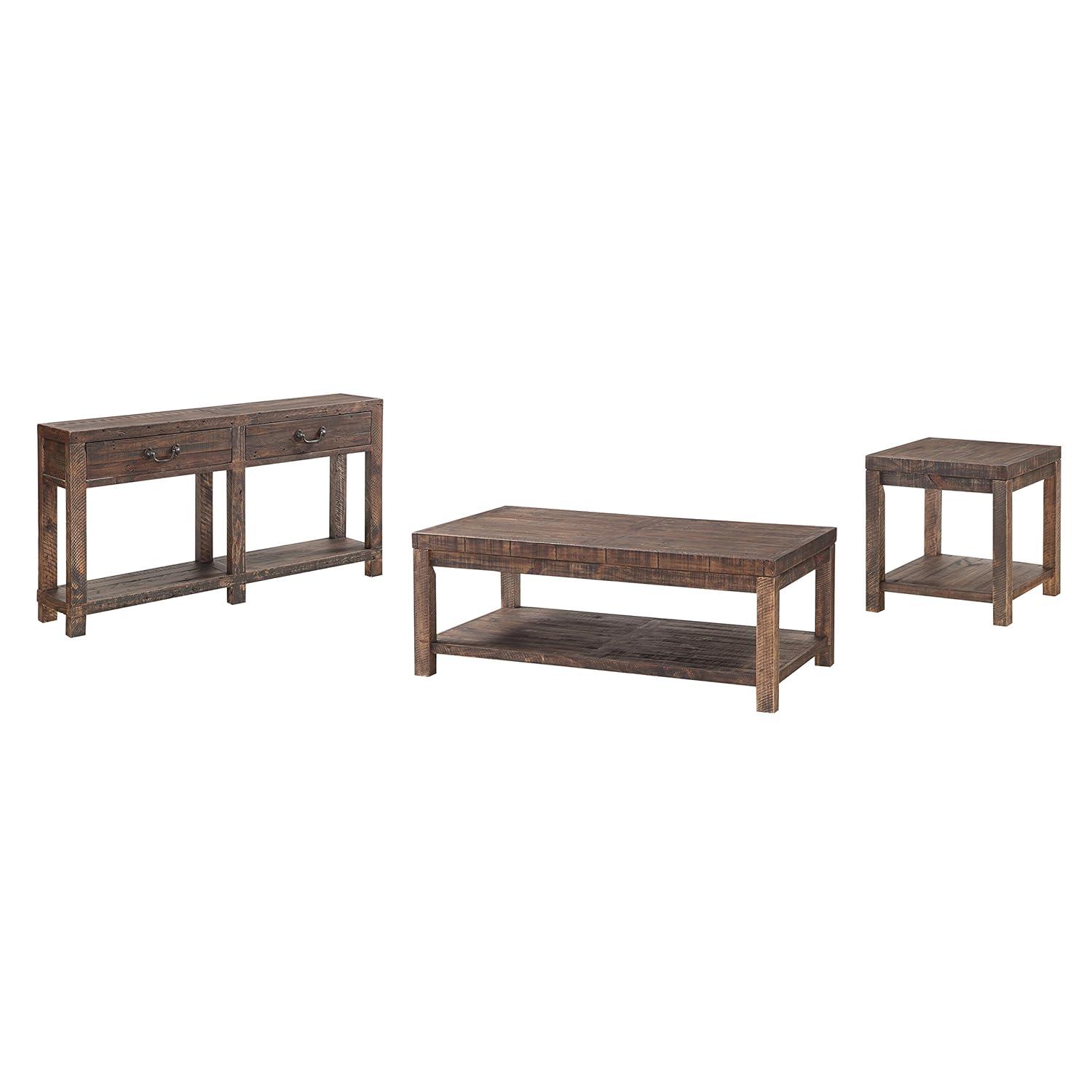 Alexandra Solid Wood End Table