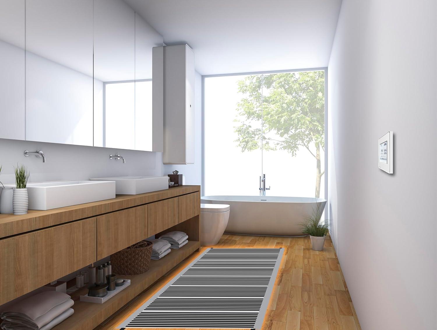 QuietWarmth 1.5 ft. x 5 ft. x 0.016 in. 120-Volt Radiant Heat Film for Floating Floors (Covers 7.5 sq. ft.)