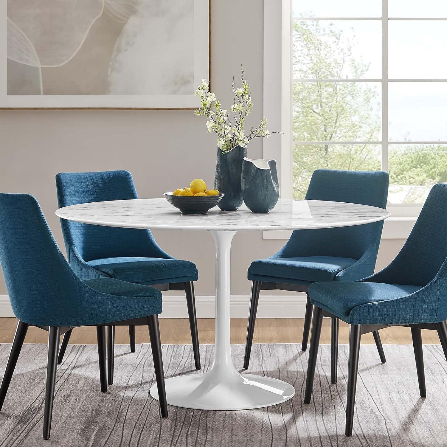 Modway Modway Lippa Oval Artificial Marble Dining Table