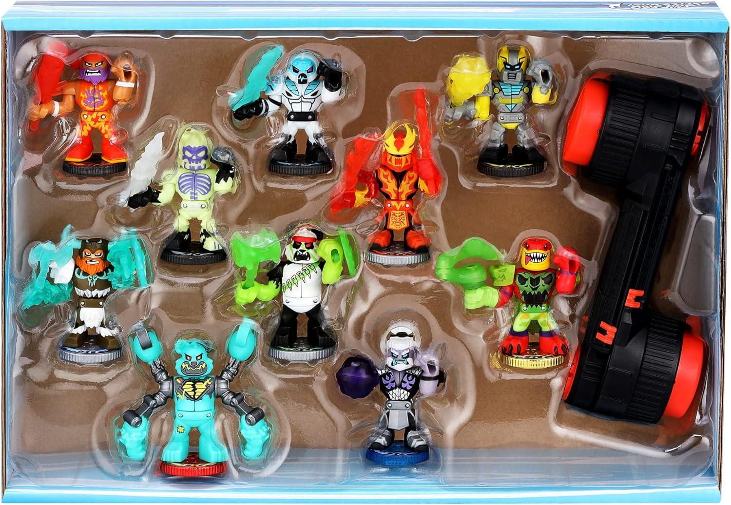 Legends of Akedo Button Bash Collector Pack Mini Battling Action Figure 10-Pack