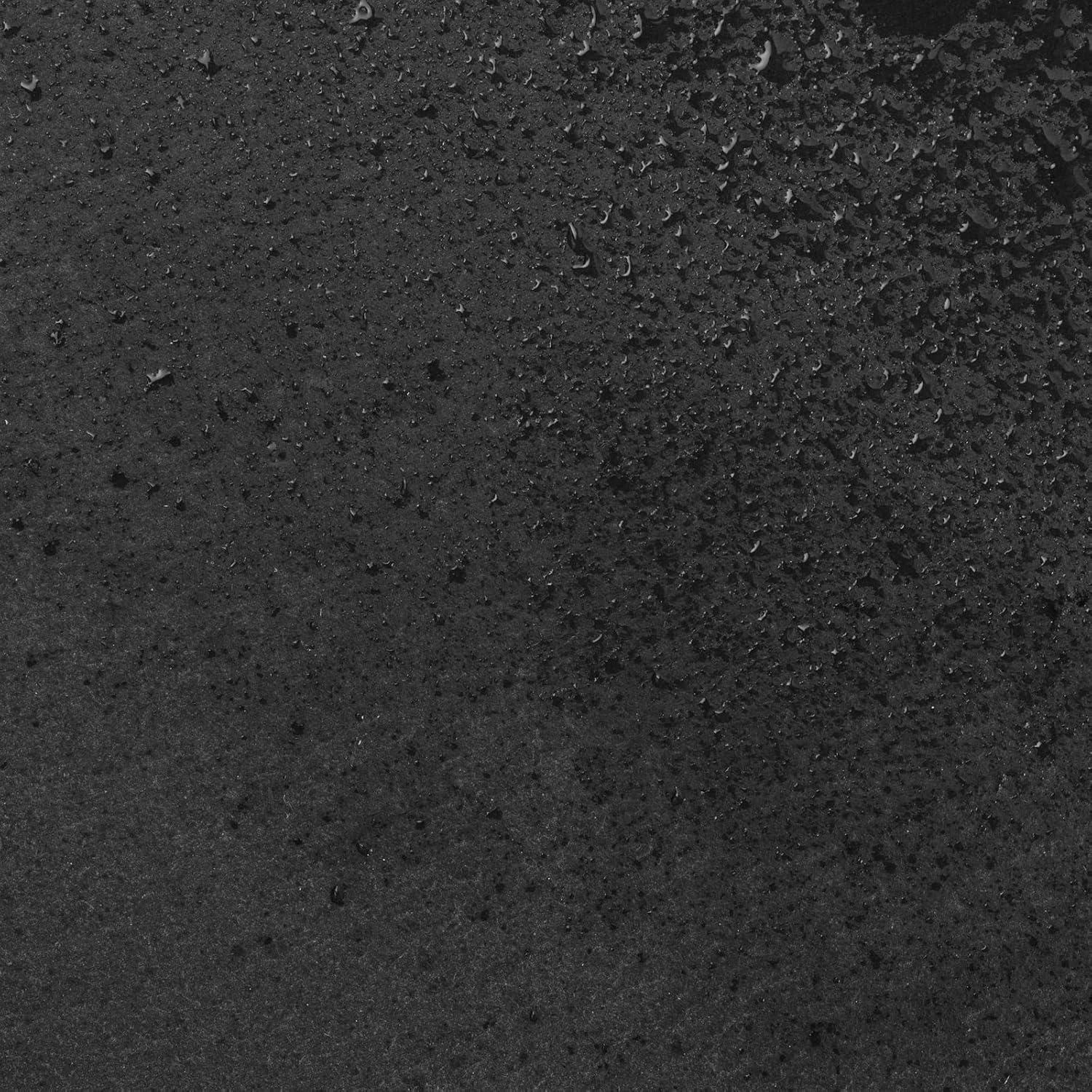 Juvale 8 Piece Set of Square Black Slate Coasters Set with Holder for Coffee Table, Office, Bar, Kitchen, Dinner Table, Home Decor