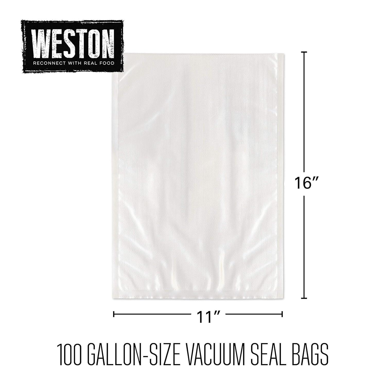 Weston Weston 1 Gallon Vacuum Sealer Bag (Set of 100)
