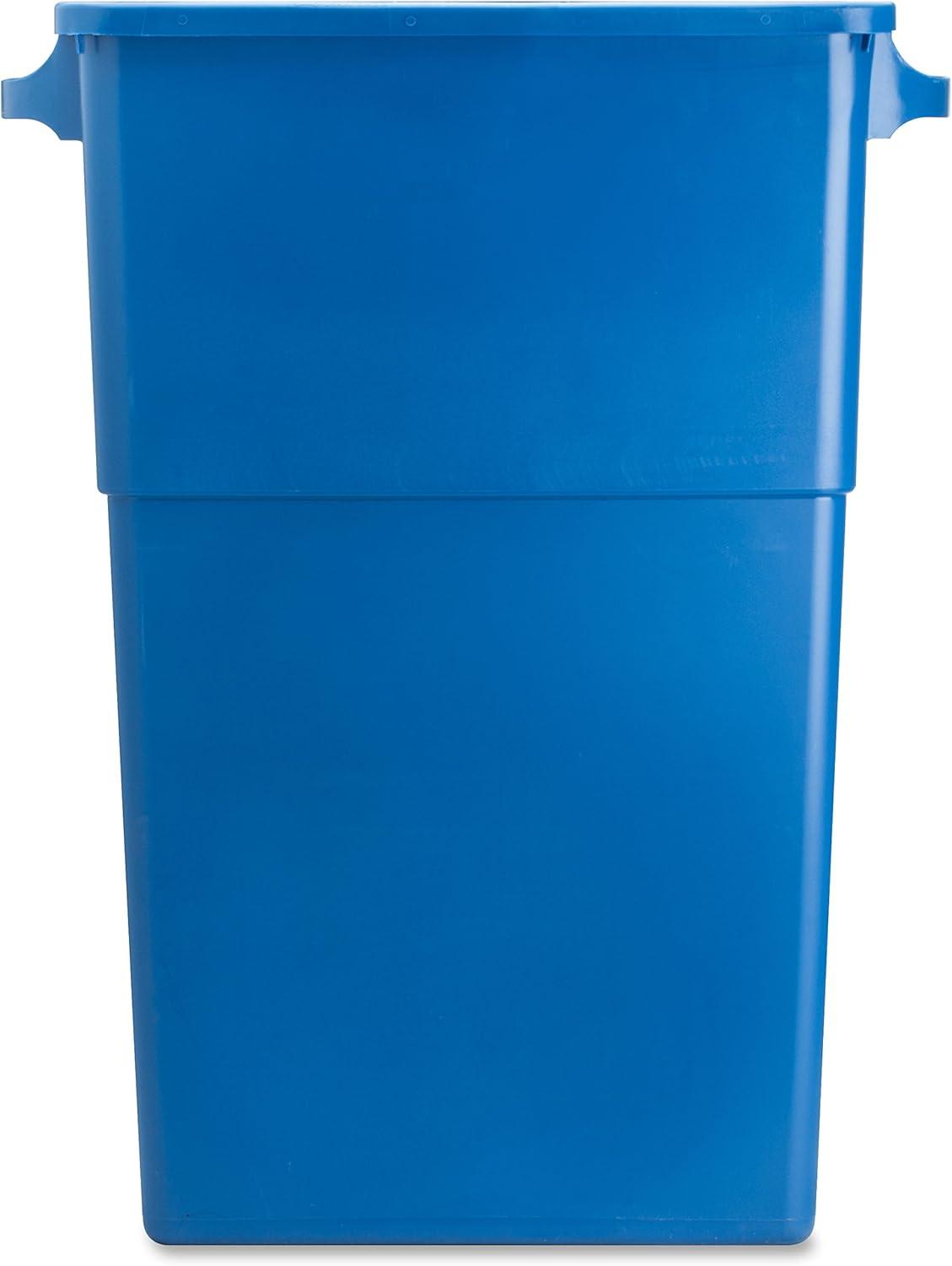 Genuine Joe Plastic Open Recycling Bin - 23 Gallons