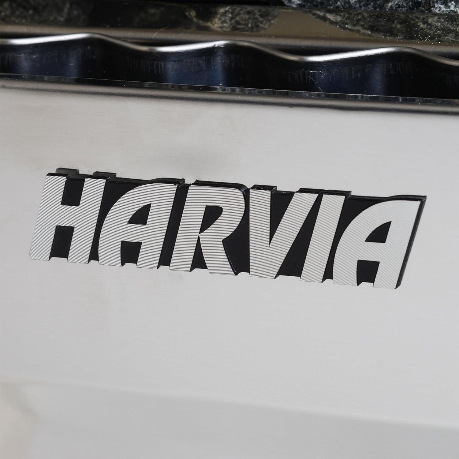 Harvia Stainless Steel 8 kW Wall-Mounted Sauna Heater