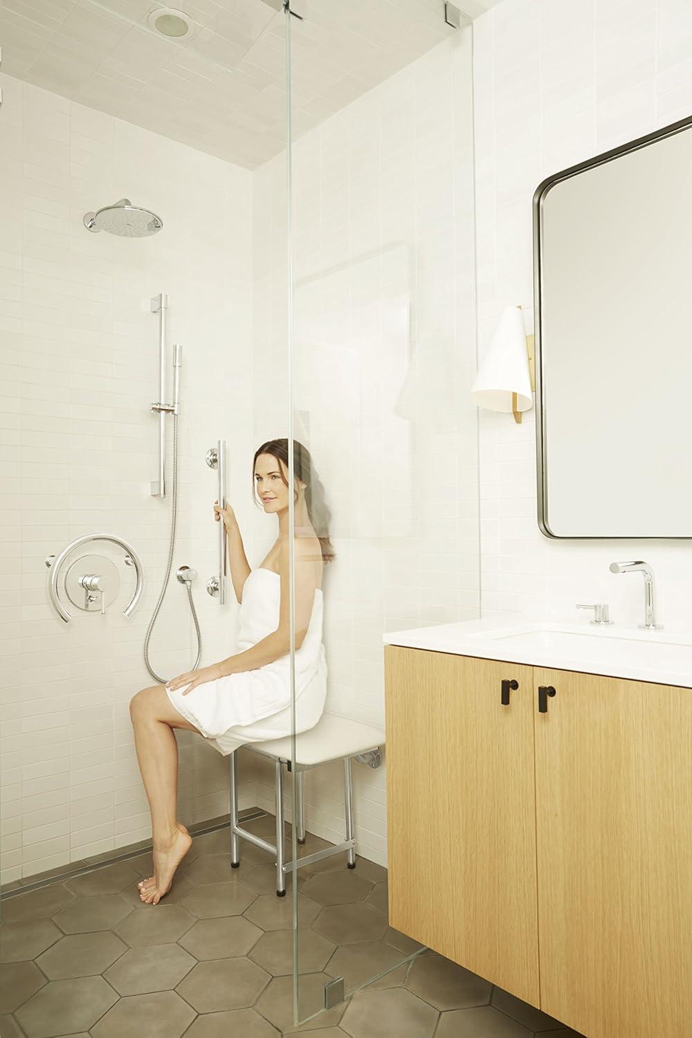 Straight Bathroom Safety Grab Bar