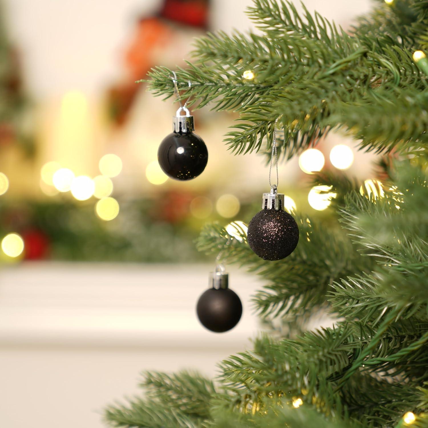 XmasExp 16ct Christmas Balls Ornaments - Shatterproof Large Hanging Ball Decorative Xmas Balls for Halloween Decorations Holiday Wedding Party Xmas Tree Decoration(3.15"/80mm, Light Purple)