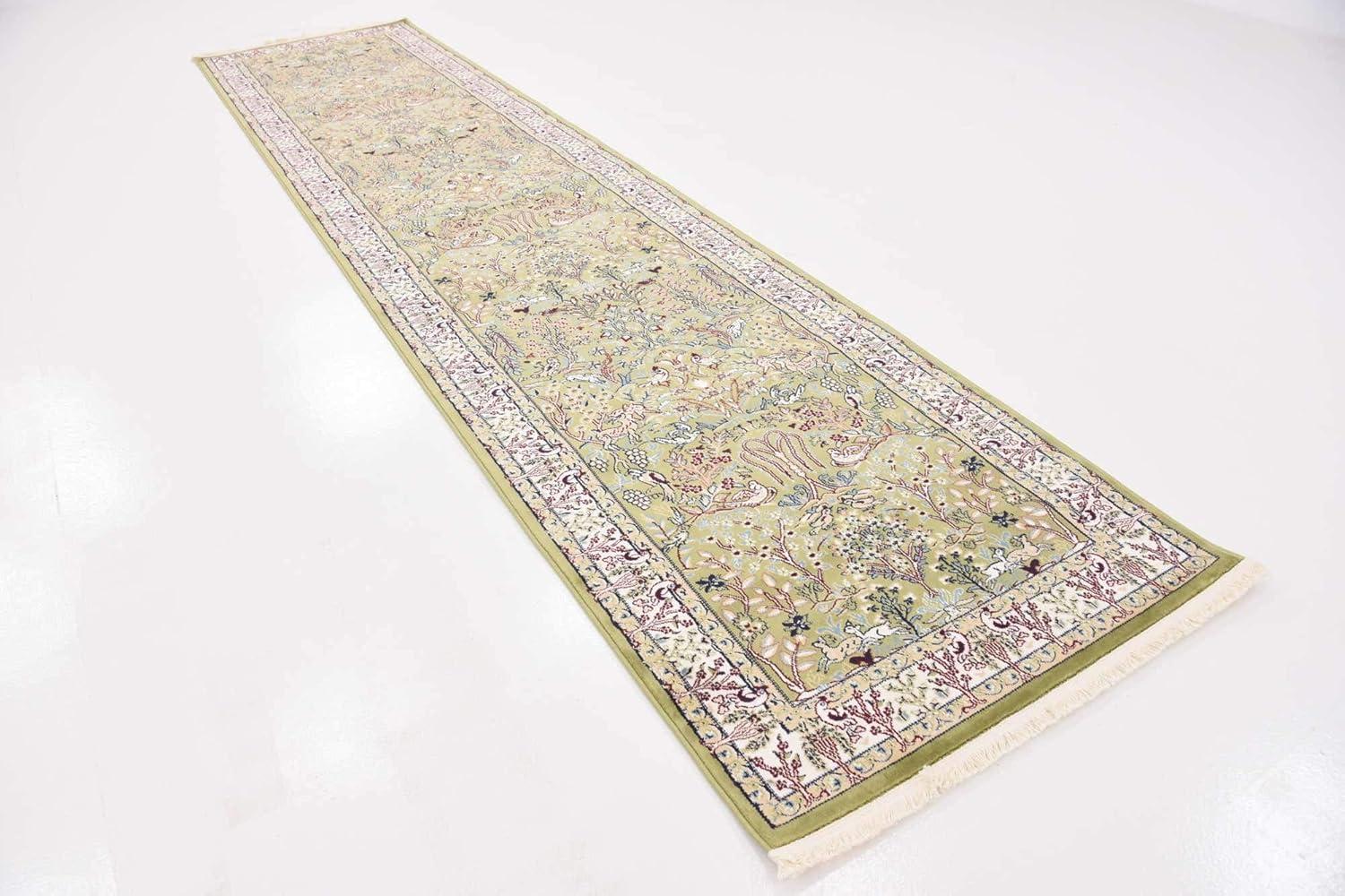 Narenj Bristol Green 3' 0 x 13' 0 Runner Rug