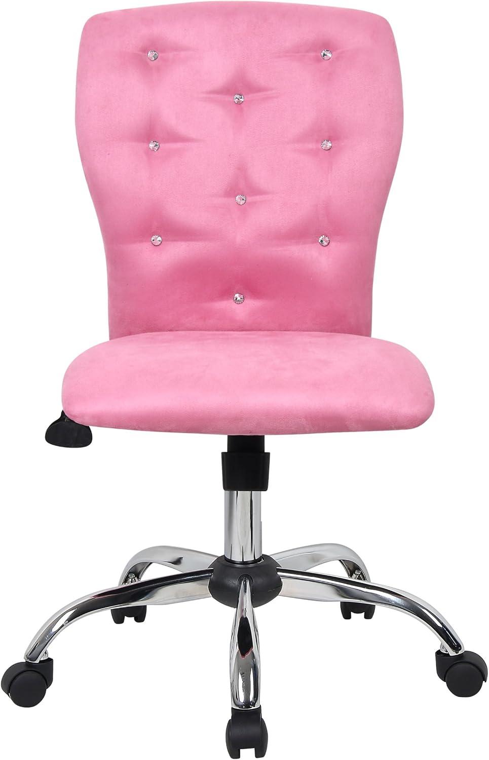 Boss Office Products Tiffany Modern Office Chair in Pink