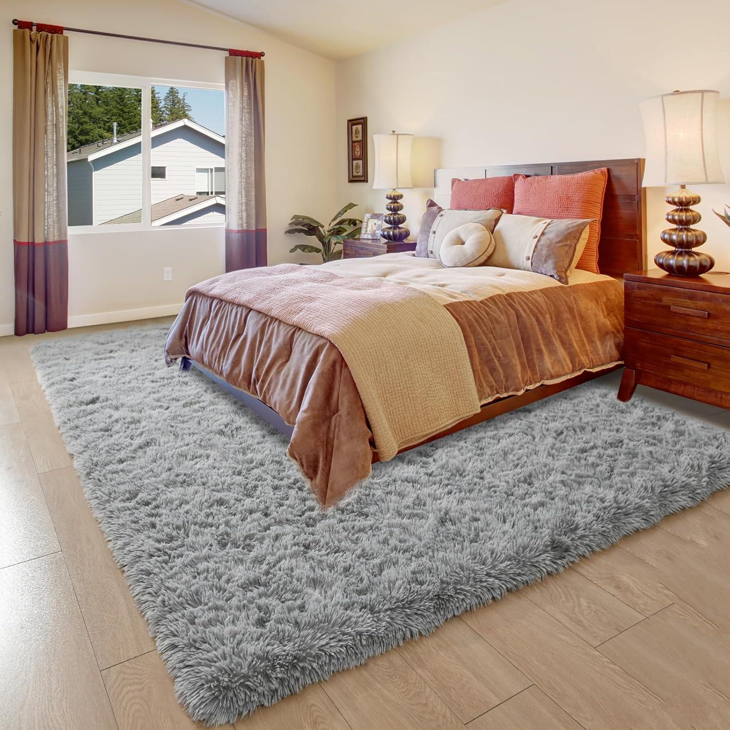 nuLOOM Cloud Shag Accent Rug, 3x5, Gray