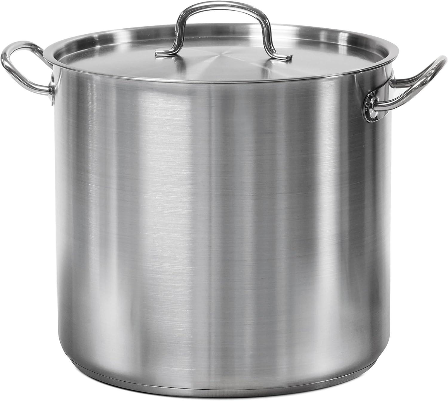 Tramontina Gourmet Aluminum Stock Pot with Lid
