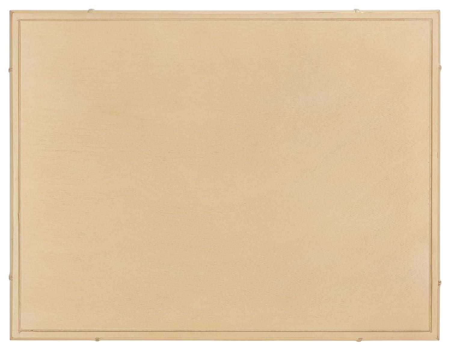 Ahab 2 Drawer 1 Shelf Accent Table - ACC6606A - Light Blonde/Gold - Safavieh