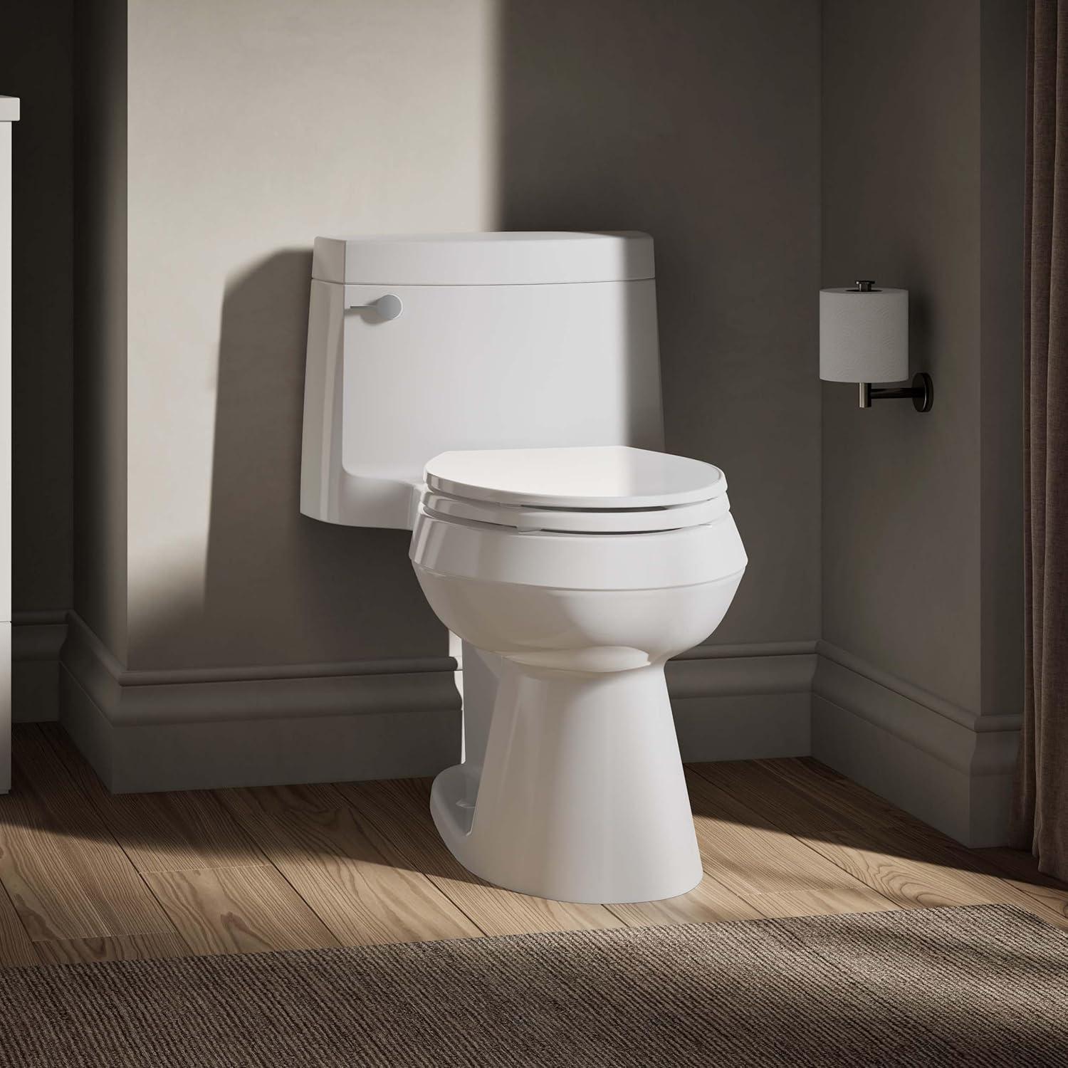 Cimarron® 1.28 GPF Water Efficient Elongated One-Piece toilet (Seat Included)