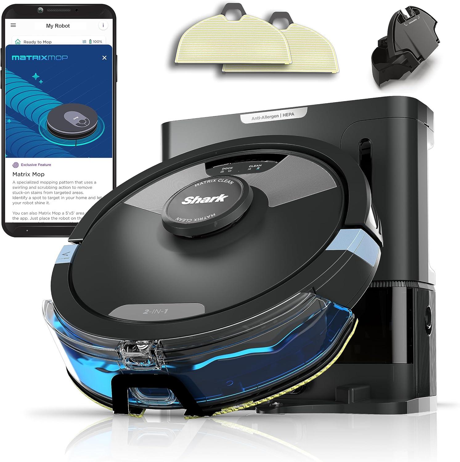 Shark AI Ultra 2-in-1 Robot Vacuum and Mop with XL HEPA Self-Empty Base