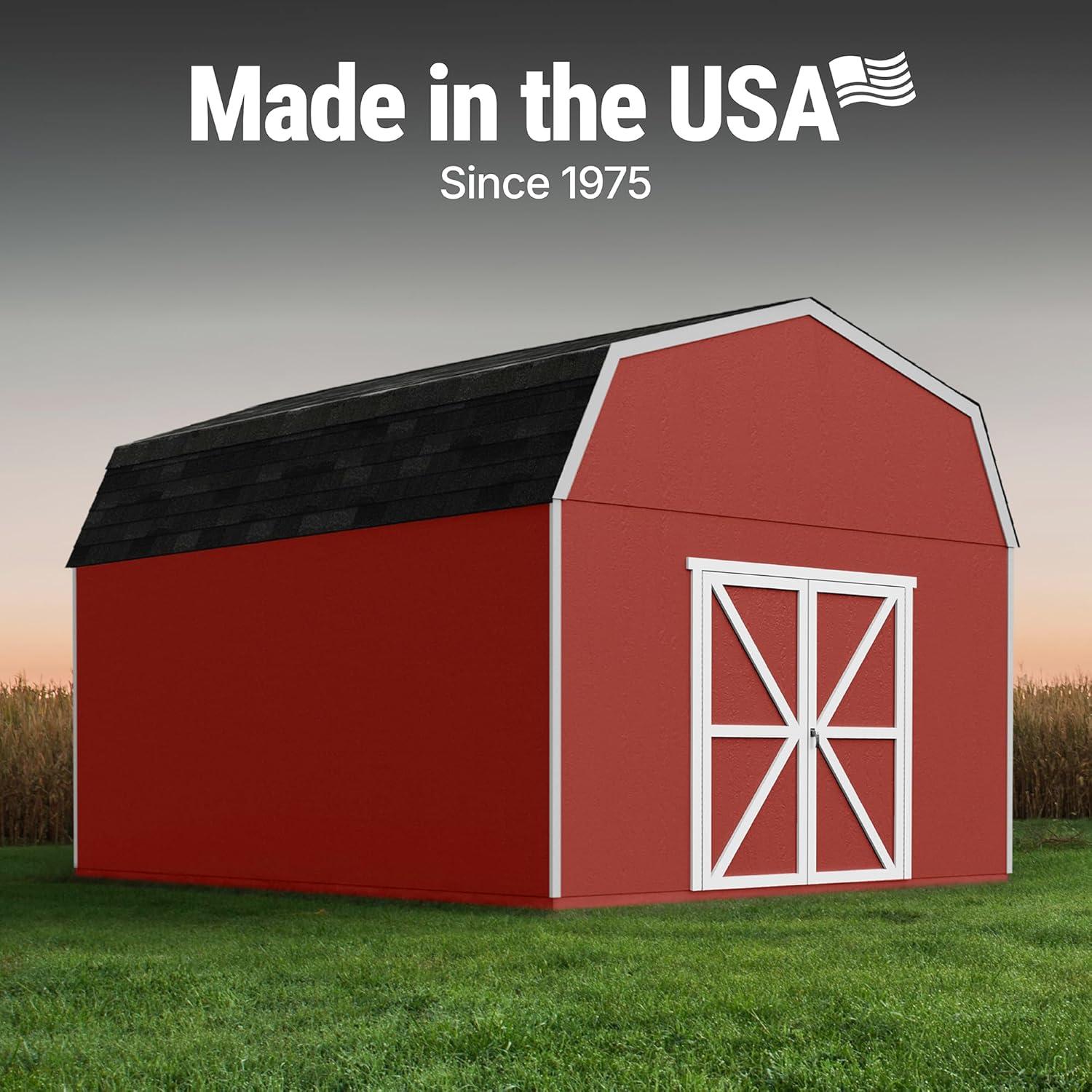 Handy Home Hudson Wood Storage Shed