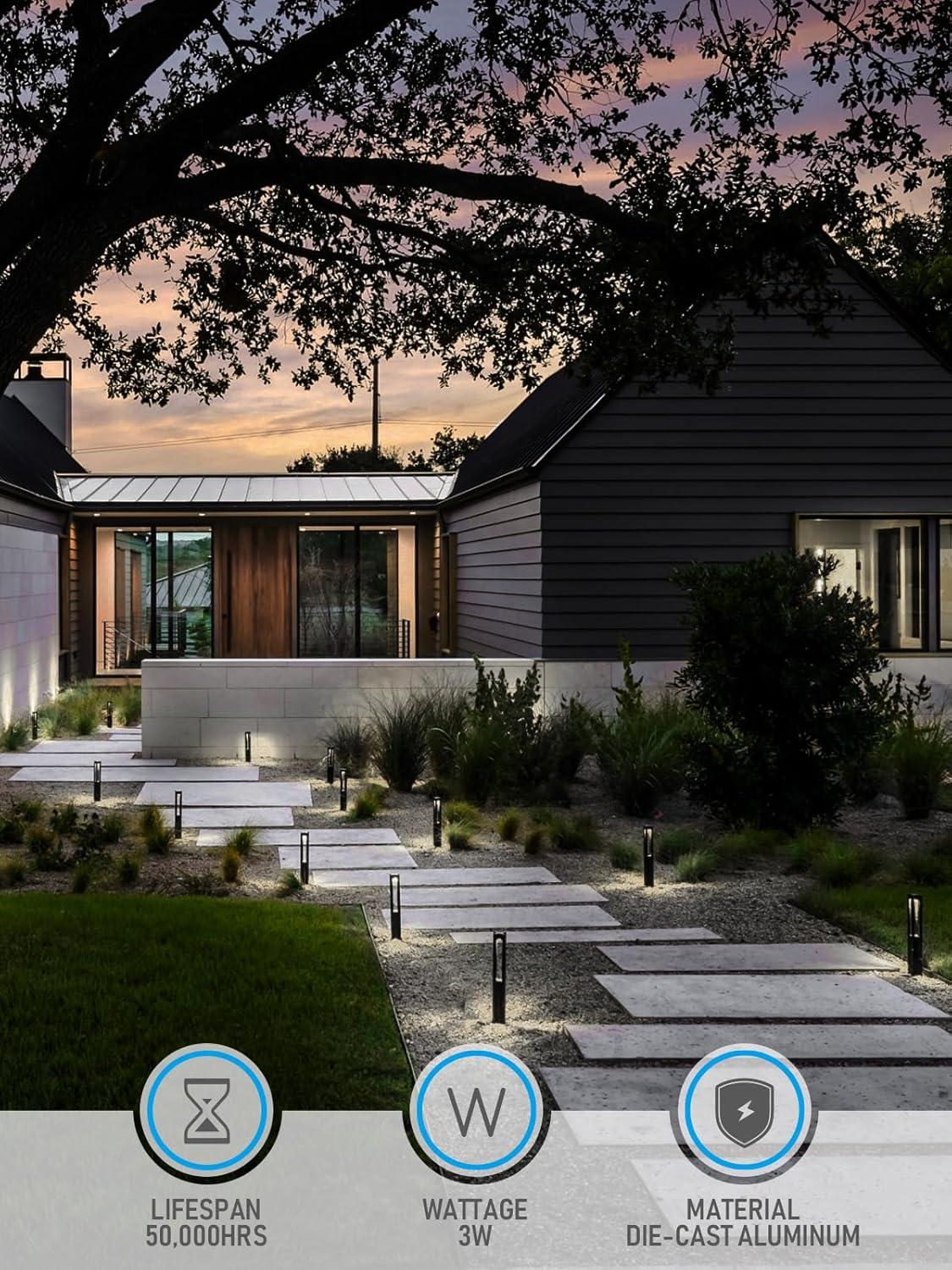 Blooming Integrated LED Aluminum Pathway Light