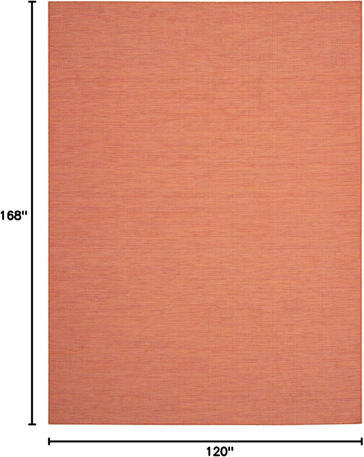 Nourison Positano POS01 Indoor/outdoor Area Rug - Terracotta 10' x 14'
