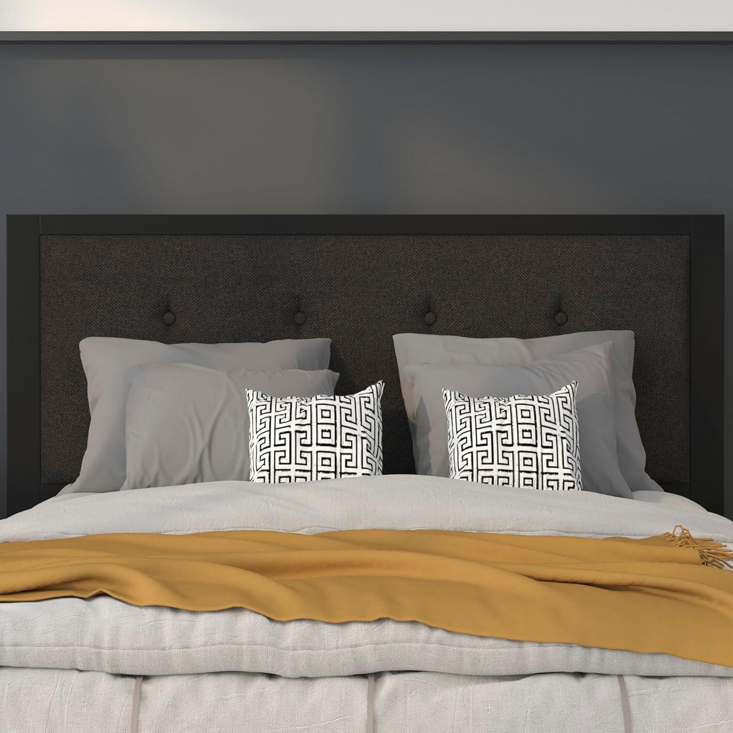 Flash Furniture Bristol Metal Tufted Upholstered Headboard - Modern Headboard