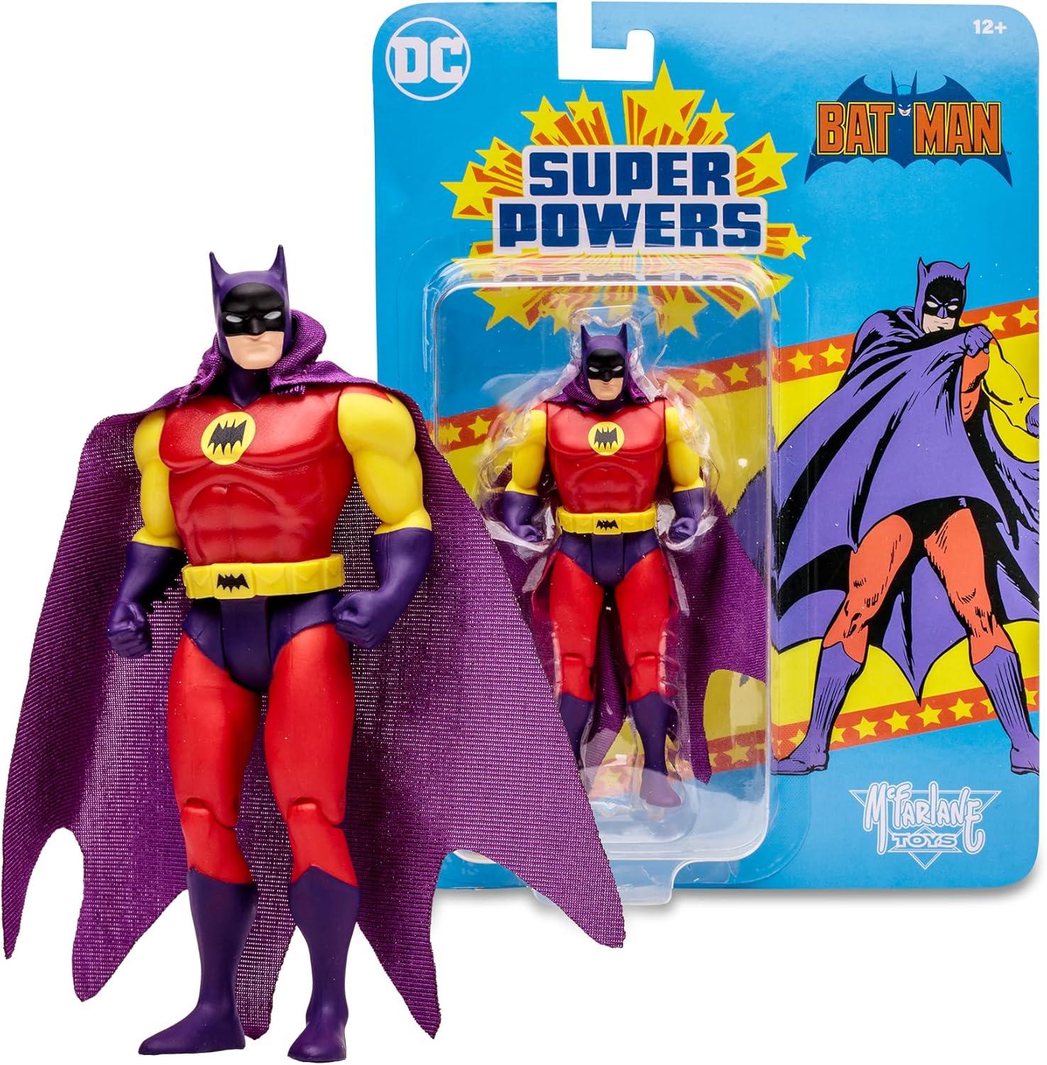 McFarlane Toys DC Super Powers Teen Batman Zur Action Figure, Plastic Multicolor, 7.00" x 4.75"