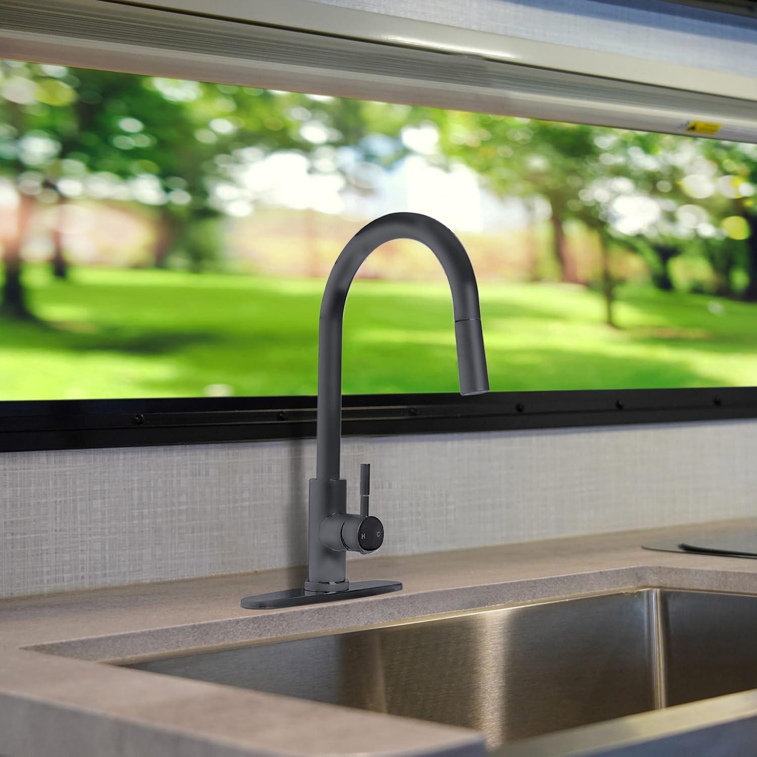 Empire Brass SL4000BMT-A Faucet Single Handle Black