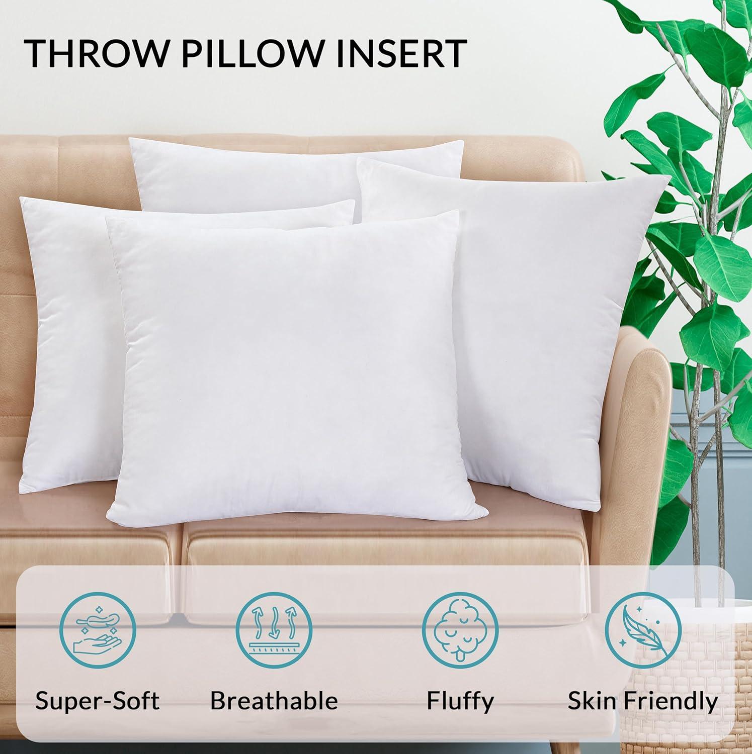 Feather Reversible Pillow Insert