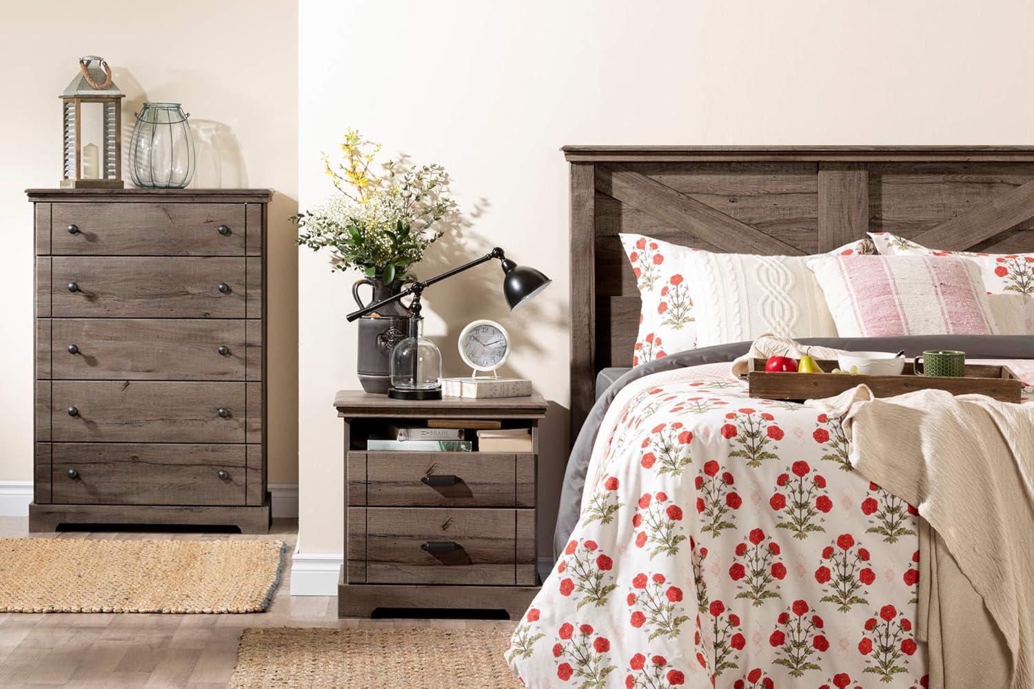Avilla 35.25'' W 5 - Drawer Dresser
