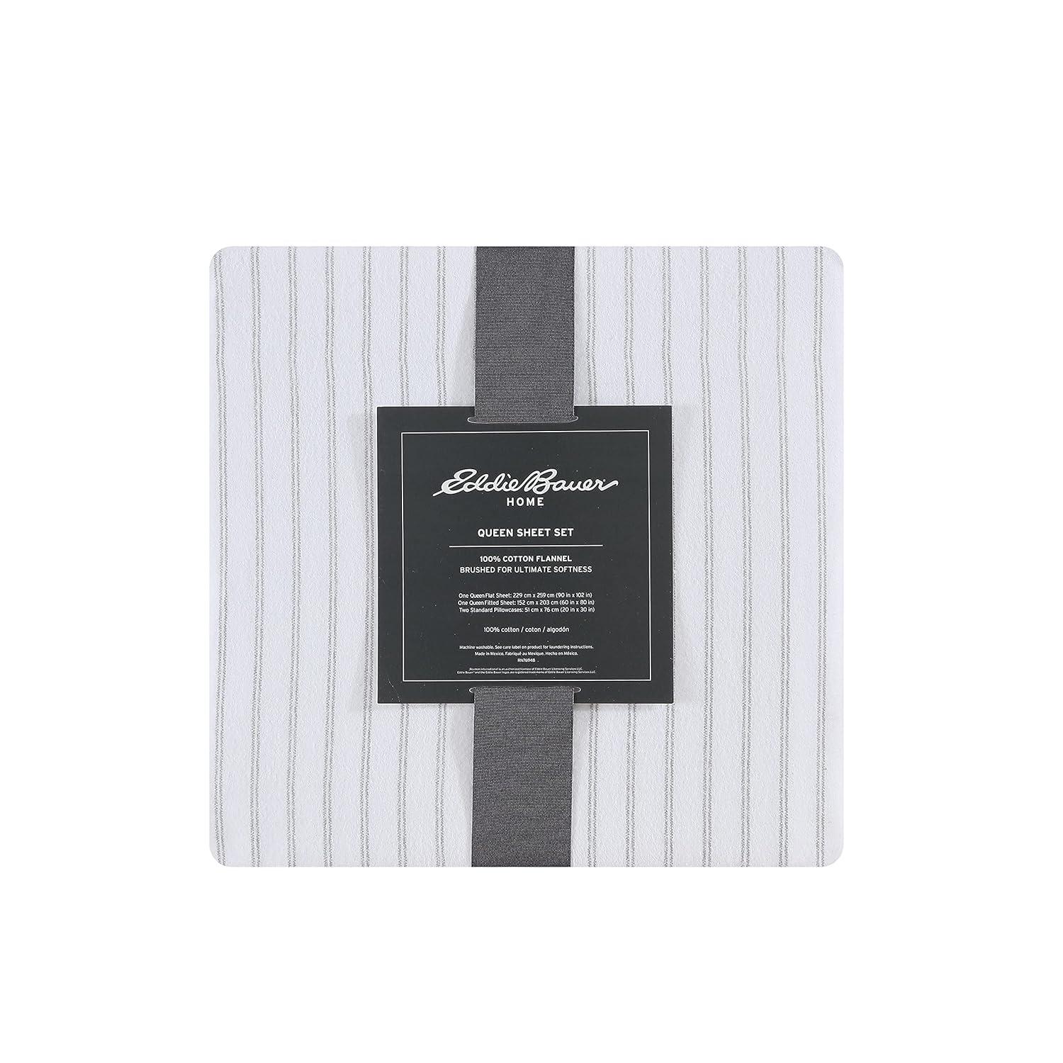 Eddie Bauer Cozy Cotton Flannel Sheet Sets & Reviews | Wayfair