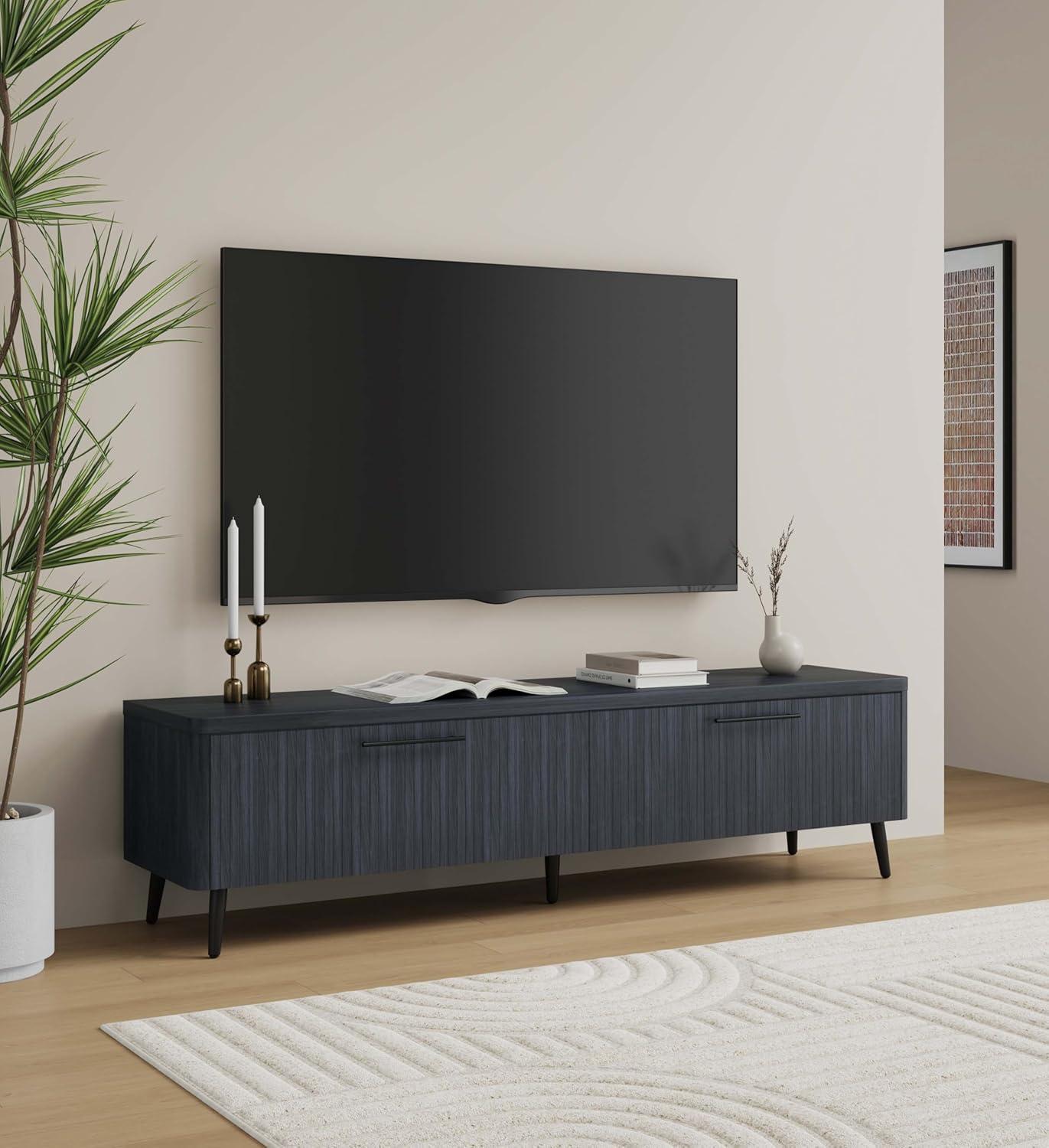 Manhattan Comfort Jodie 68.9" Mid-Century Modern TV Stand