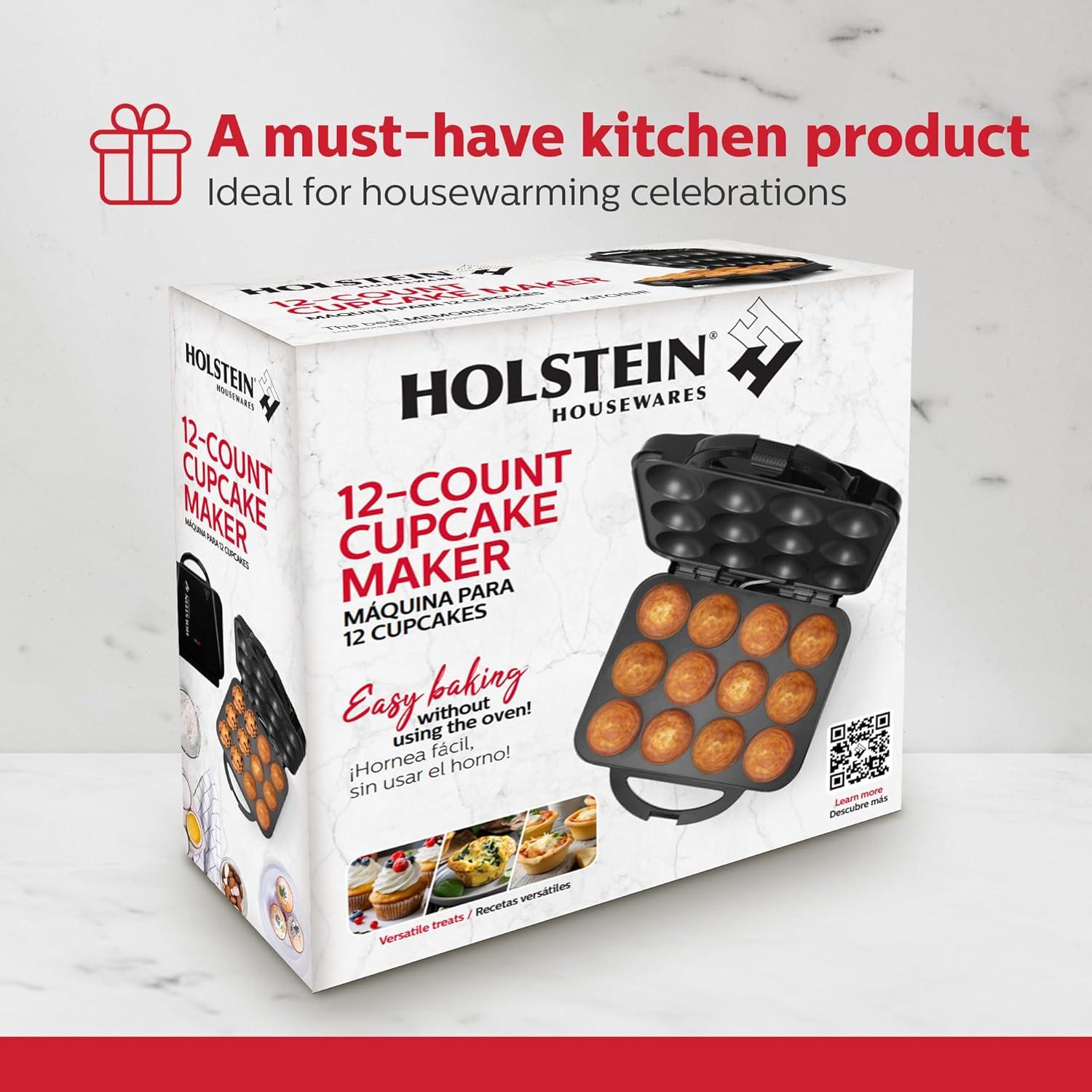 Holstein Housewares Holstein Housewares Non Stick Cupcake Maker