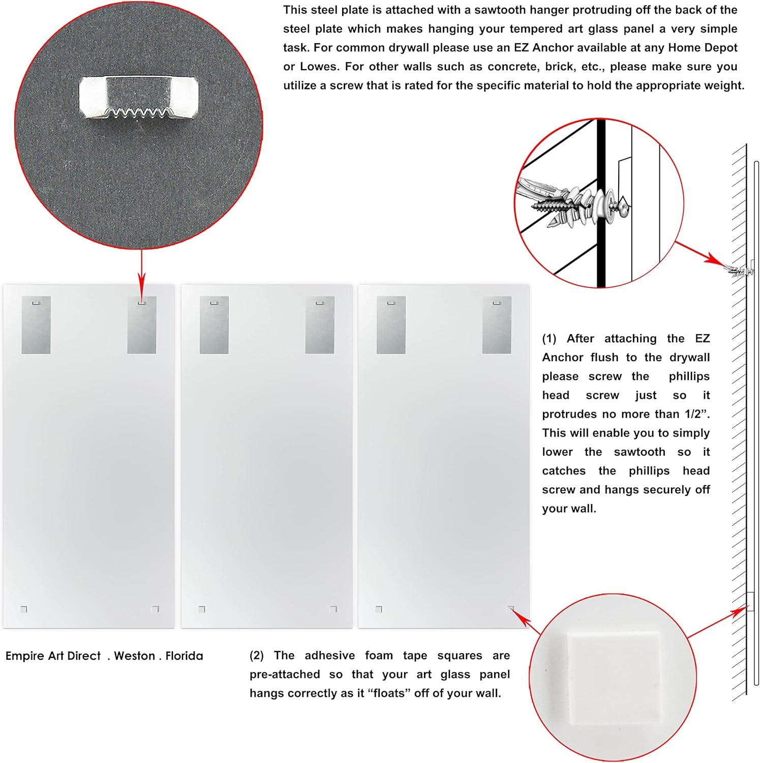 Empire Art Direct " Tiger ABC " 3 - Pieces