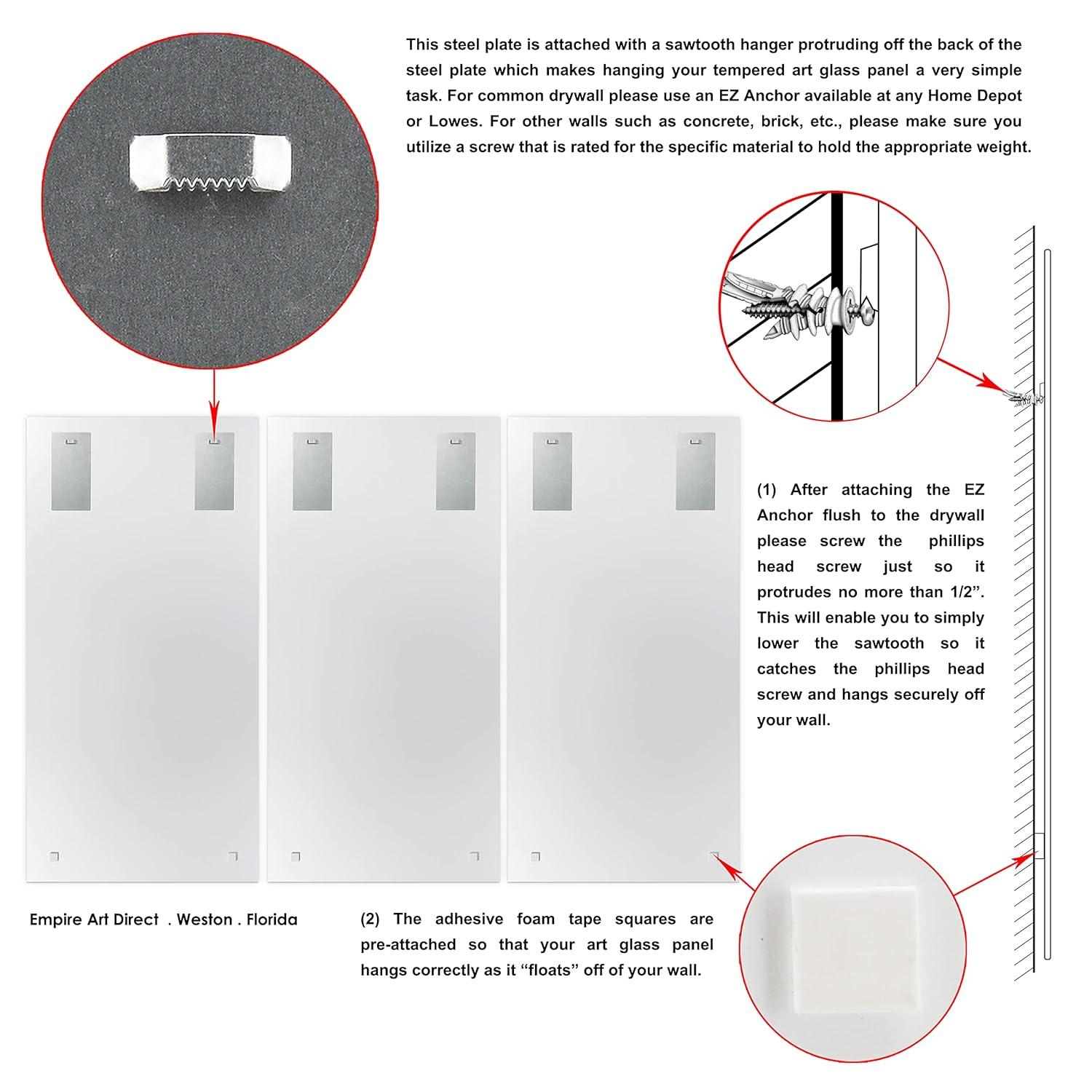 Empire Art Direct " Tiger ABC " 3 - Pieces