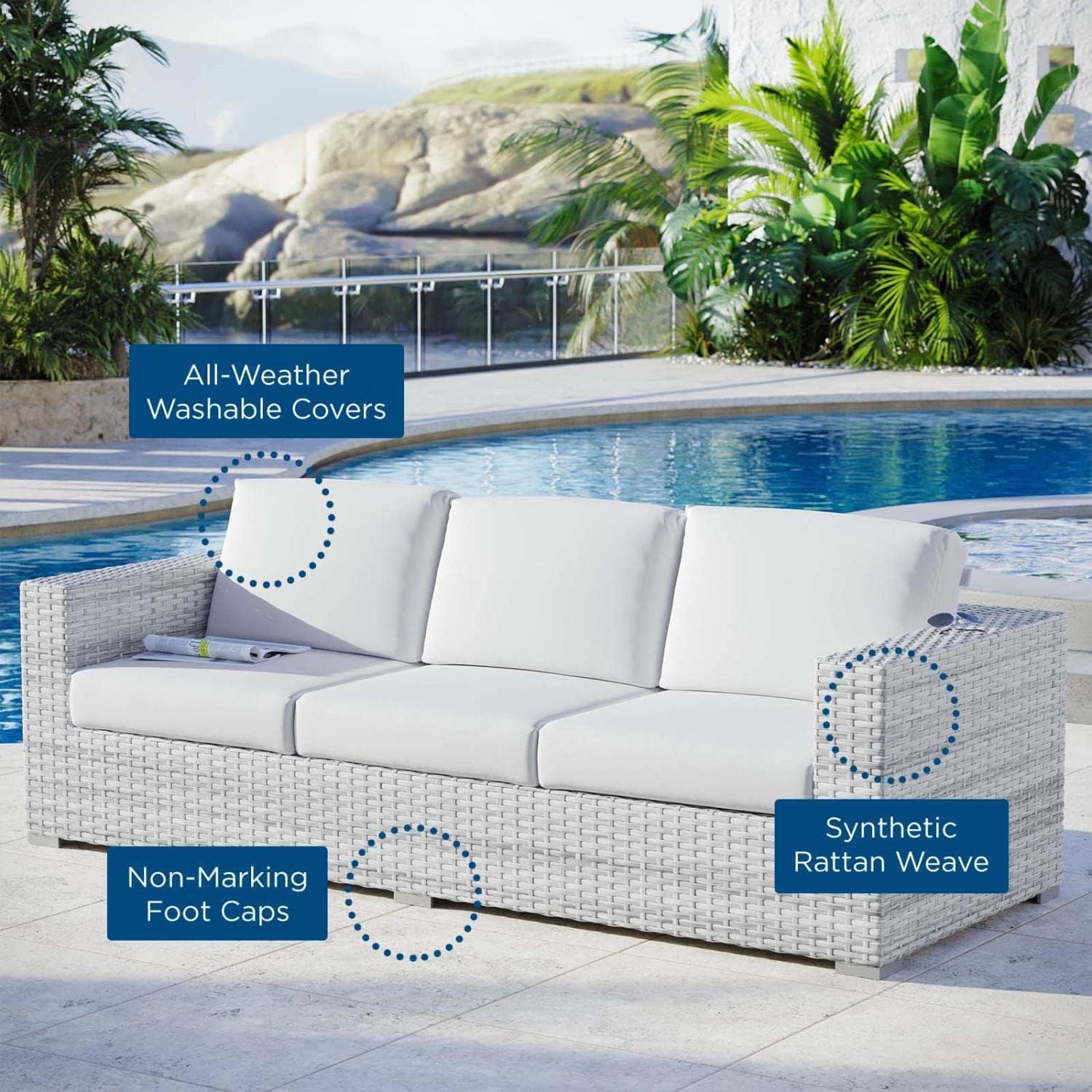 Modway Convene Outdoor Patio Sofa