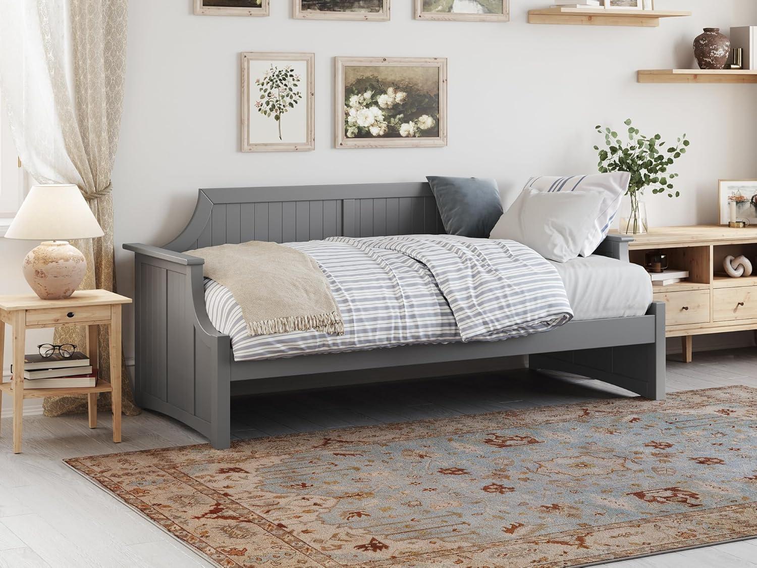AFI Cambridge Twin Wood Daybed in Grey