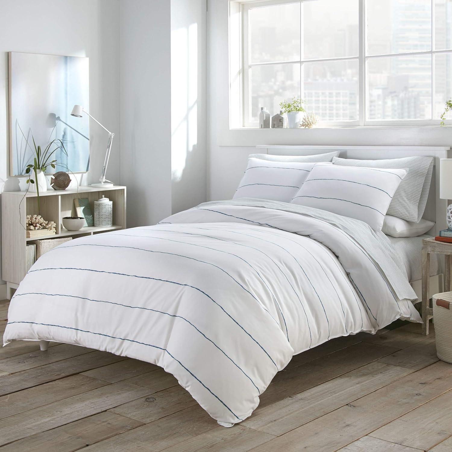 Tideline Reversible Duvet Cover Set