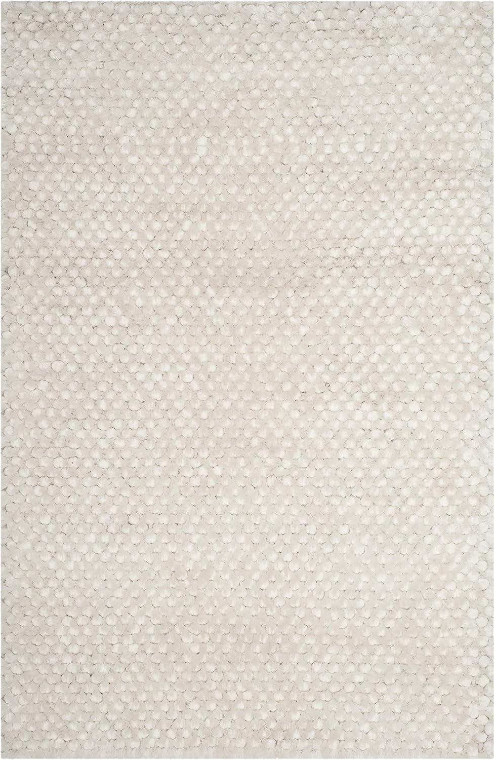 Altus Handmade Flatweave Snow White Area Rug