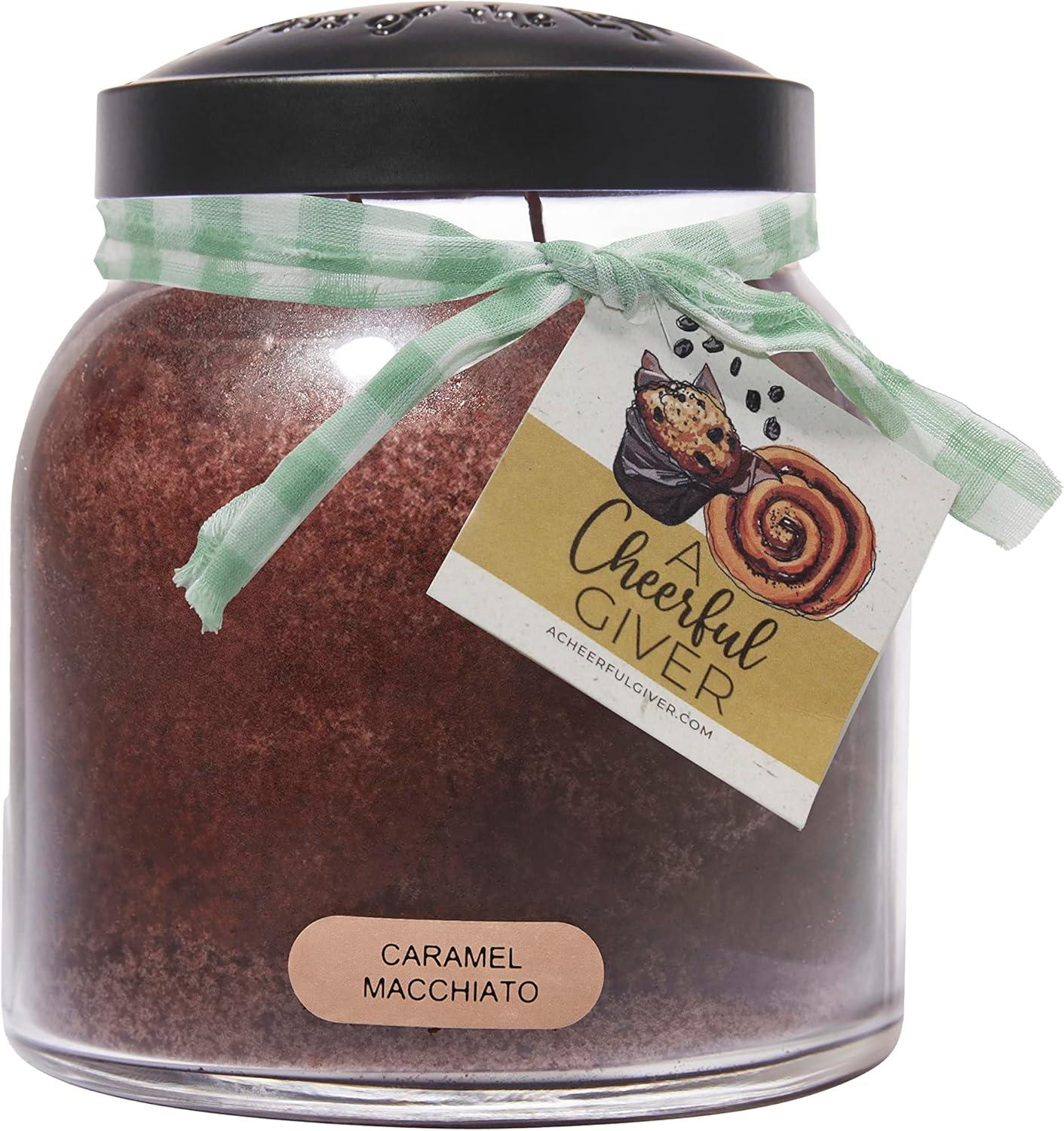 Caramel Macchiato Papa Jar Candle 34oz