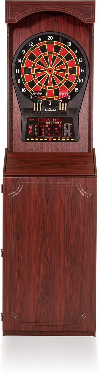 Arachnid Cricket Pro 800 Cherry Finish Electronic Dartboard Cabinet