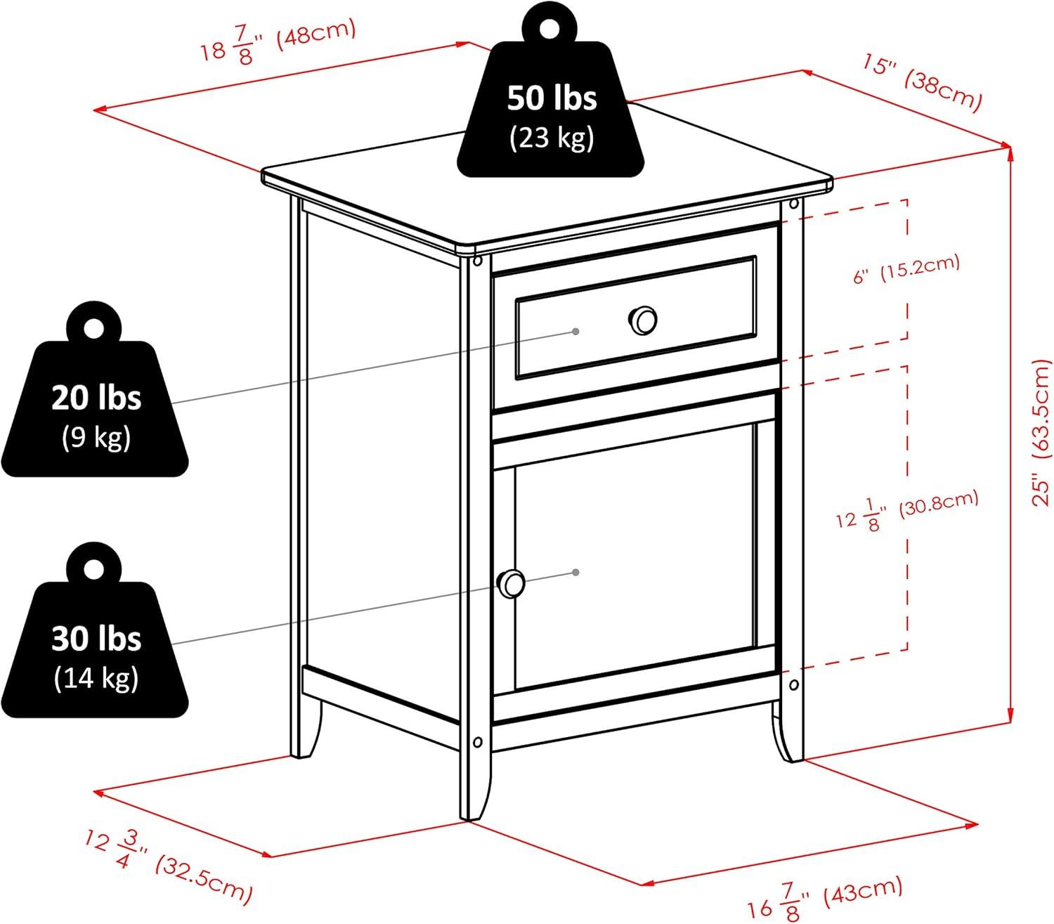 Eugene Nightstand - Winsome