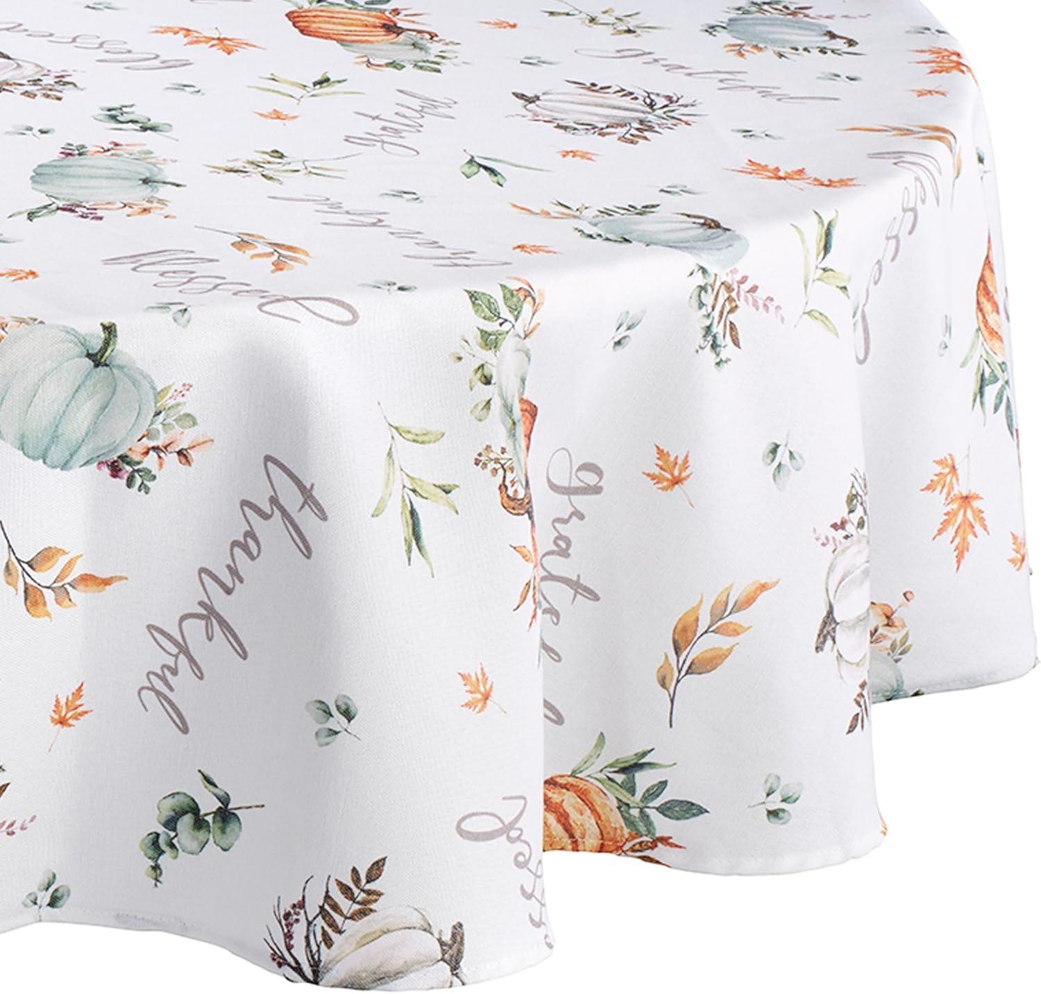 Round Cotton Tablecloth