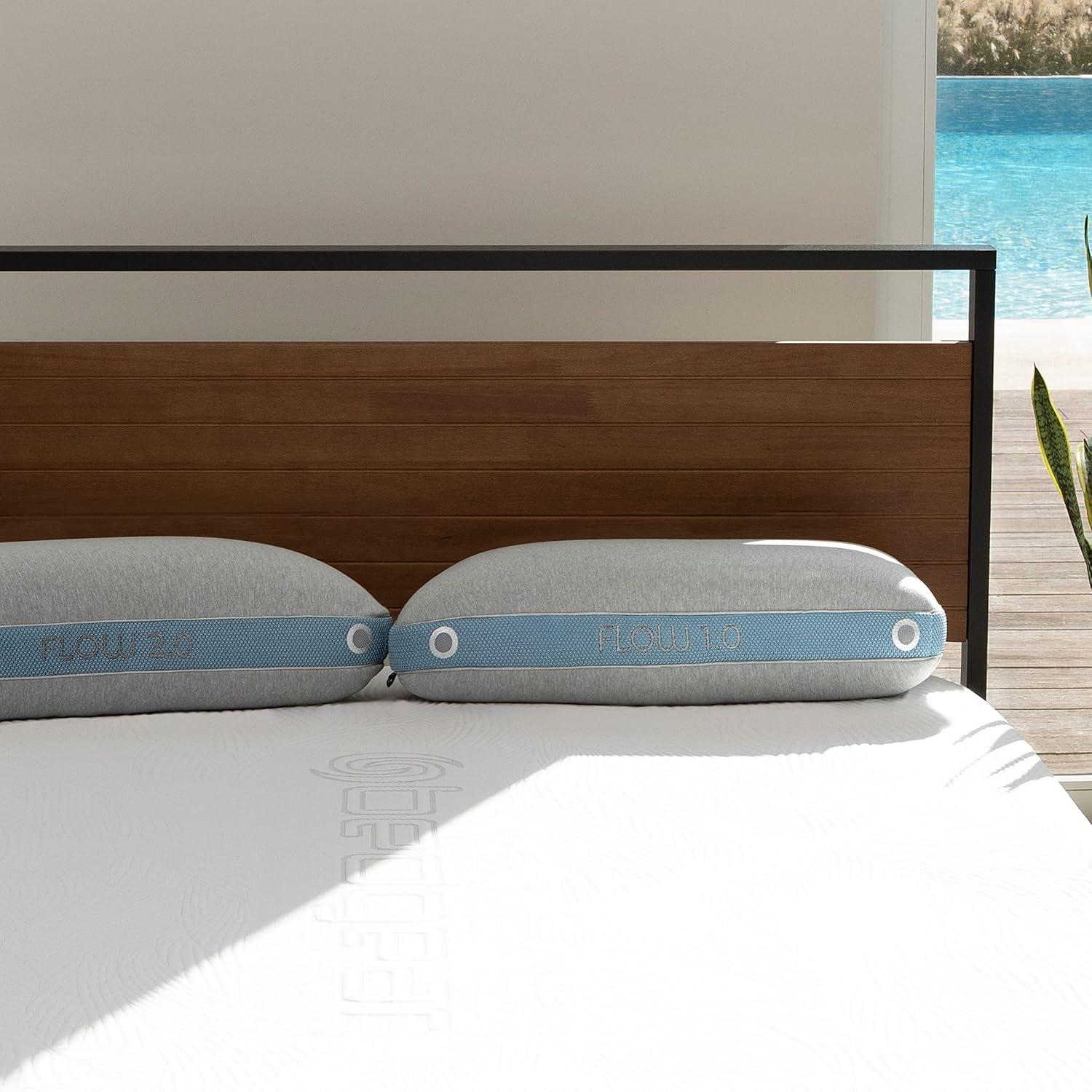 Bedgear Bedgear Flow Performance Pillow - Breathable Bed Pillow - Medium - Washable Cover