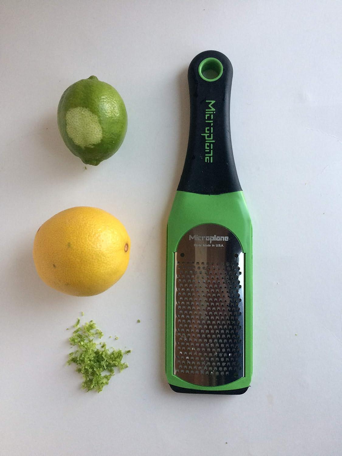 Microplane Artisan Series Fine Blade Cheese Grater - Green