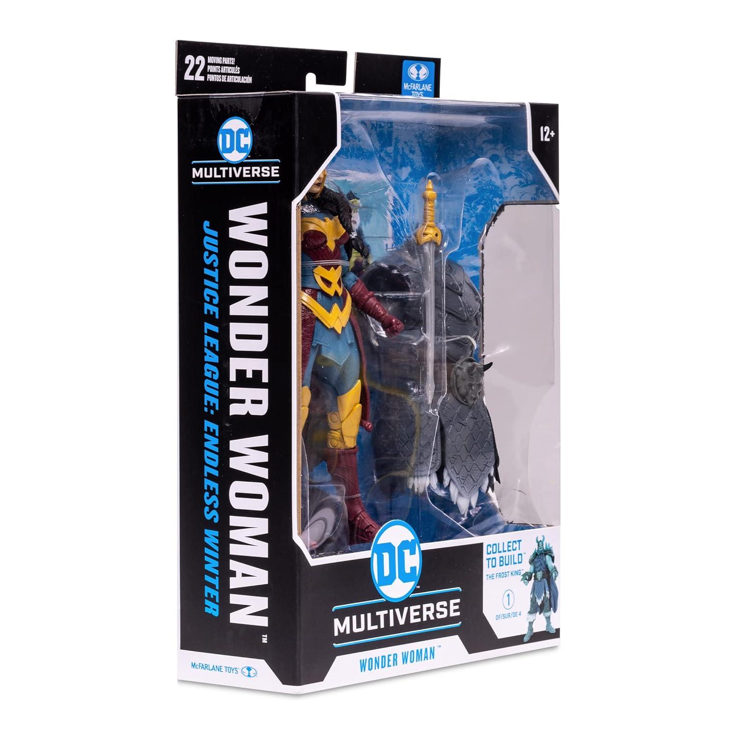 DC Comics Build-A-Figure - Frost King - Wonder Woman Action Figure